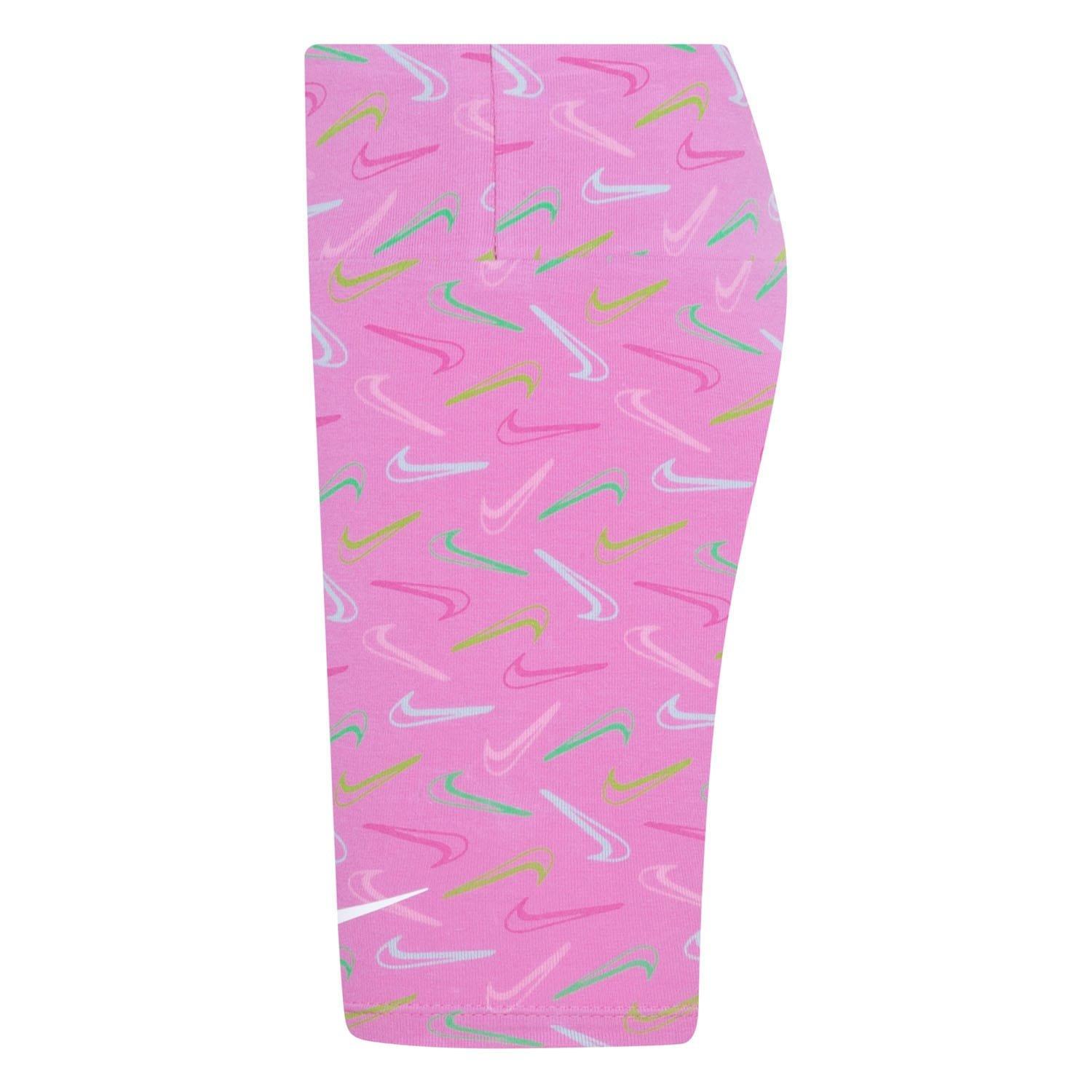 Blue - Nike - Swoosh Logo Bike Shorts - 3