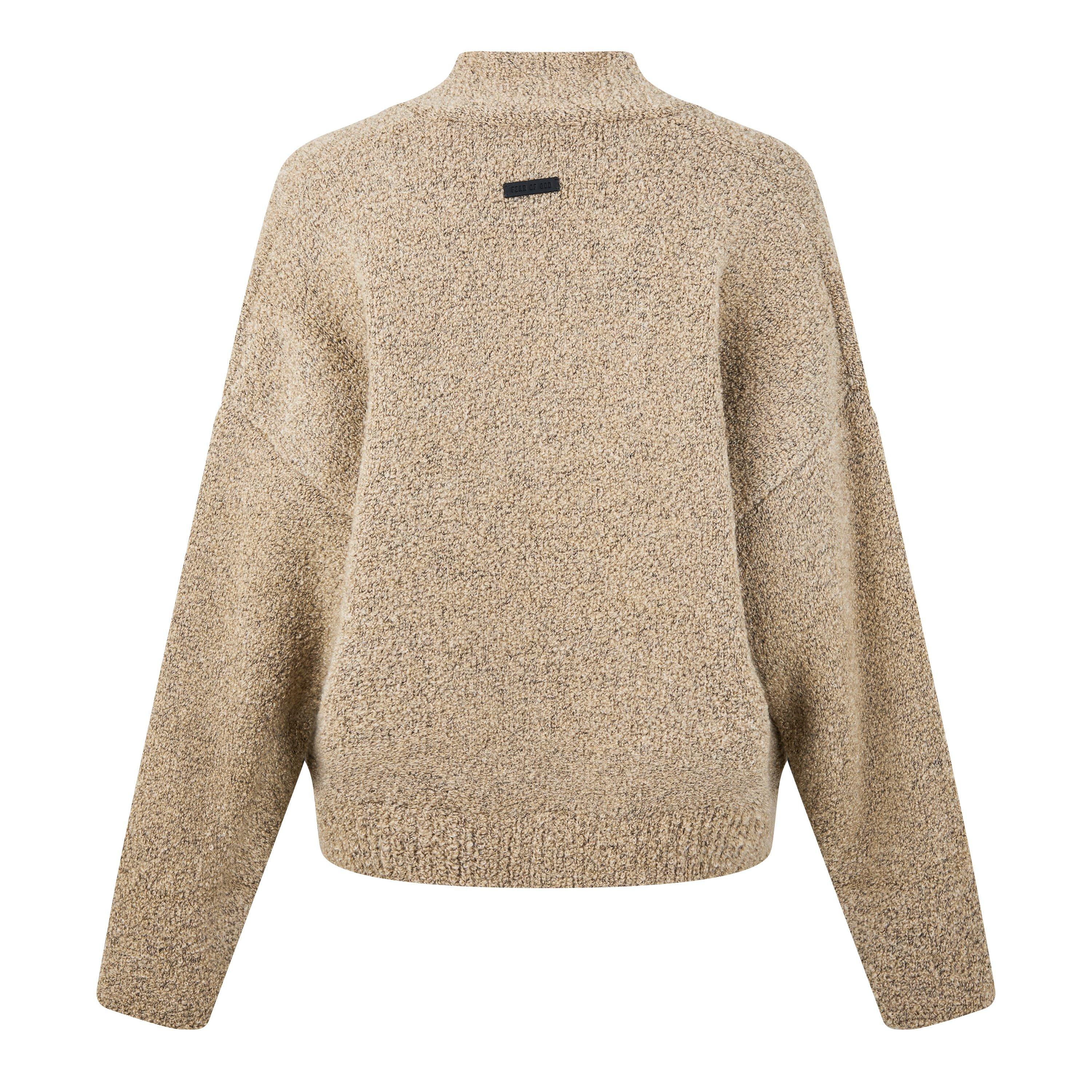 Paris Sky/Beige - Fear Of God - Overlapped V-Neck Sweater - 6