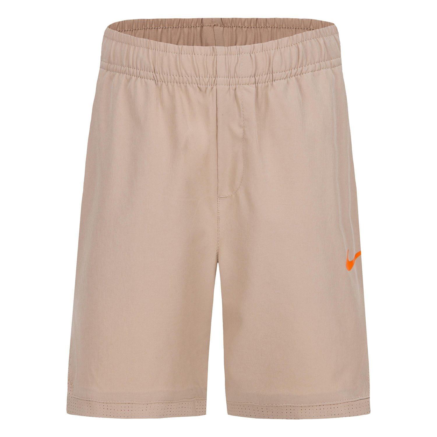 Nike Boys Hazy Rays Woven Shorts - Beige - 3-4