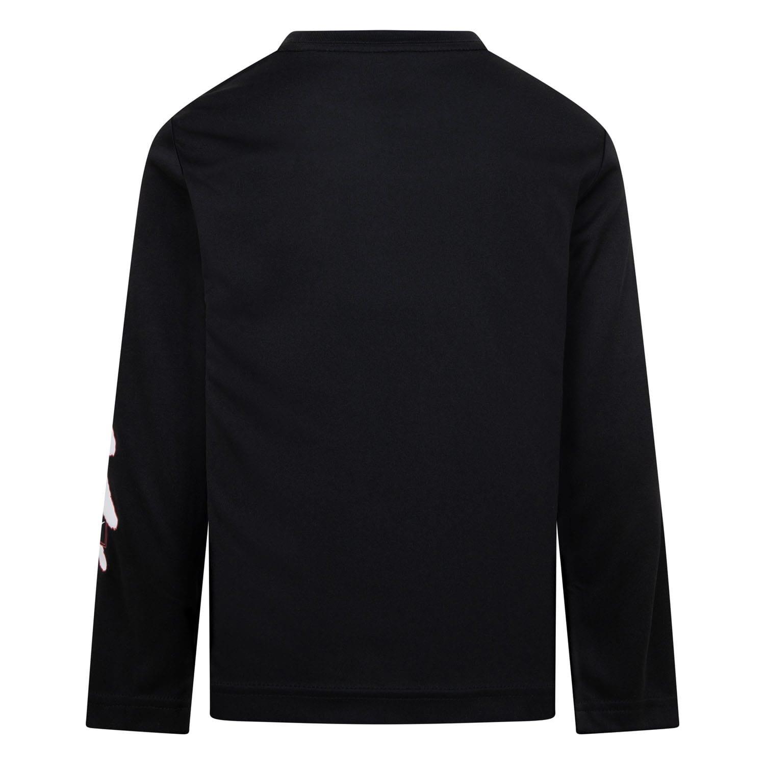 Black - Nike - ADP Swoosh Scribble Long Sleeve T-Shirt - 2