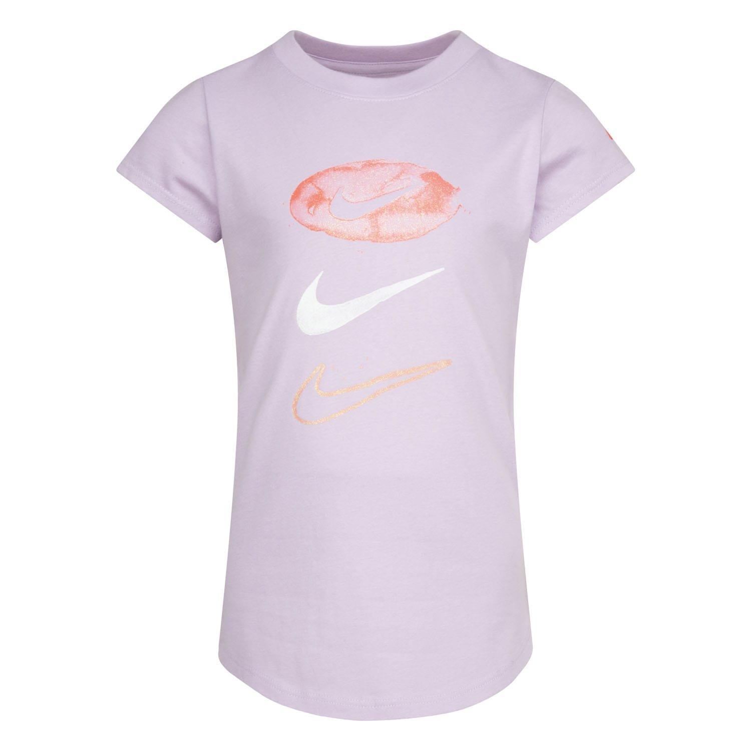 Purple - Nike - Summer Daze Pill Swoosh T-Shirt - 1