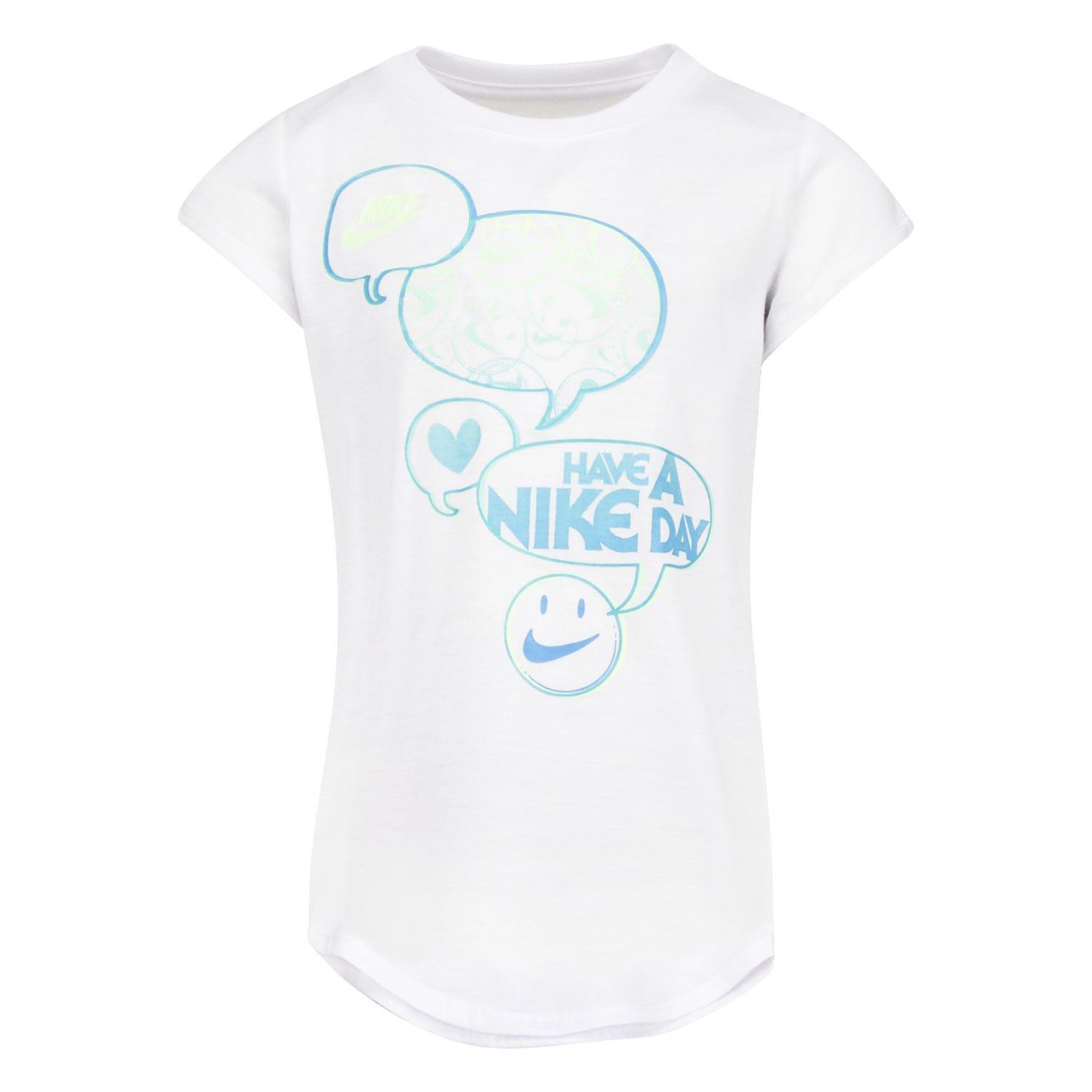 White - Nike - Recycled Poly T-Shirt - 1