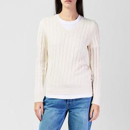 SoulCal V Neck Knit Jumper Womens