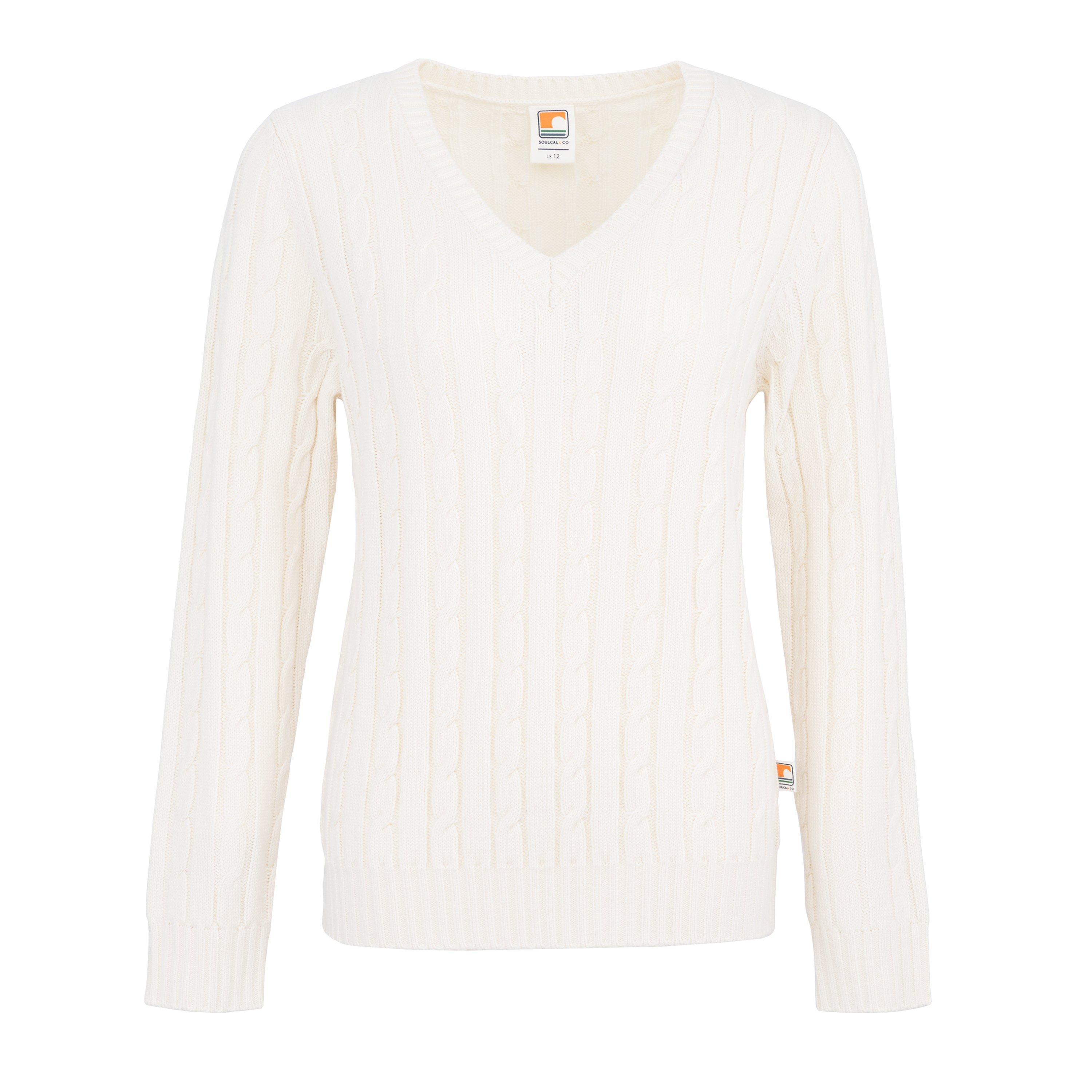 Crema - SoulCal - Soul V Knitted Crew Neck Jumper - 5