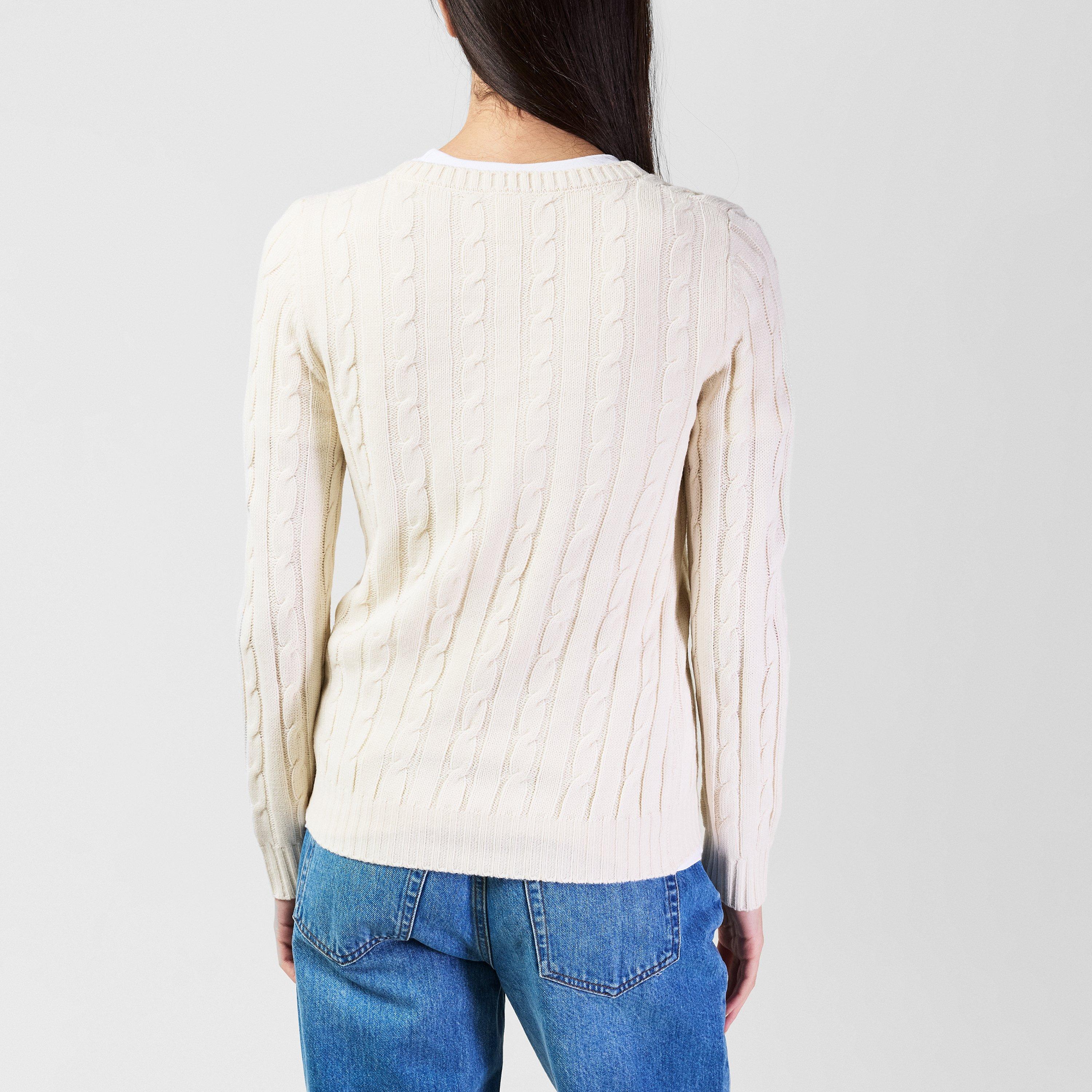 Crema - SoulCal - Soul V Knitted Crew Neck Jumper - 3