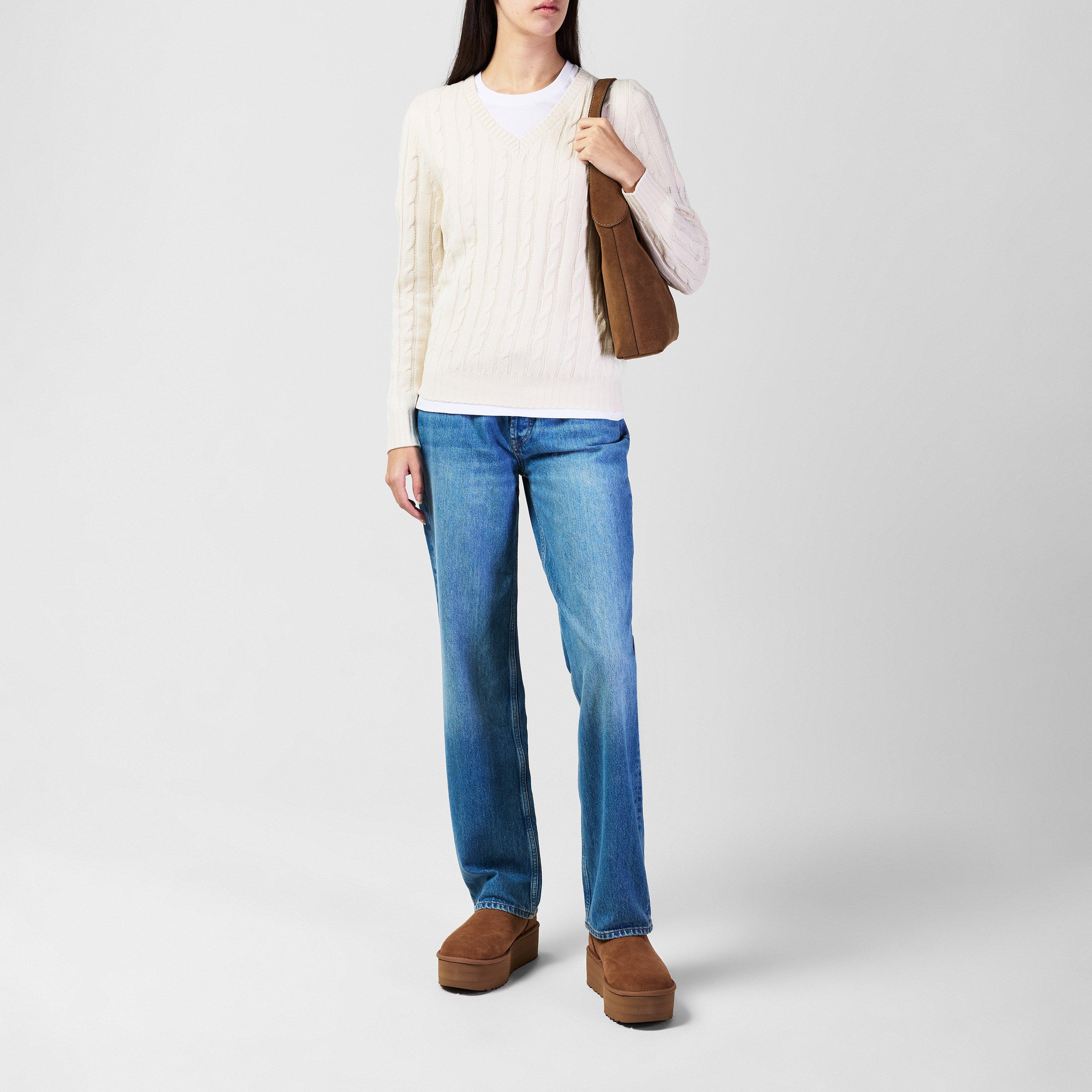 Crema - SoulCal - Soul V Knitted Crew Neck Jumper - 4