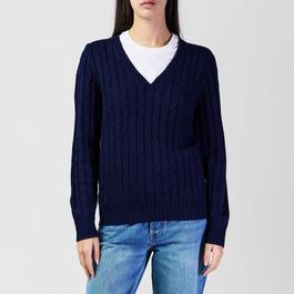 SoulCal V Neck Knit Jumper Womens