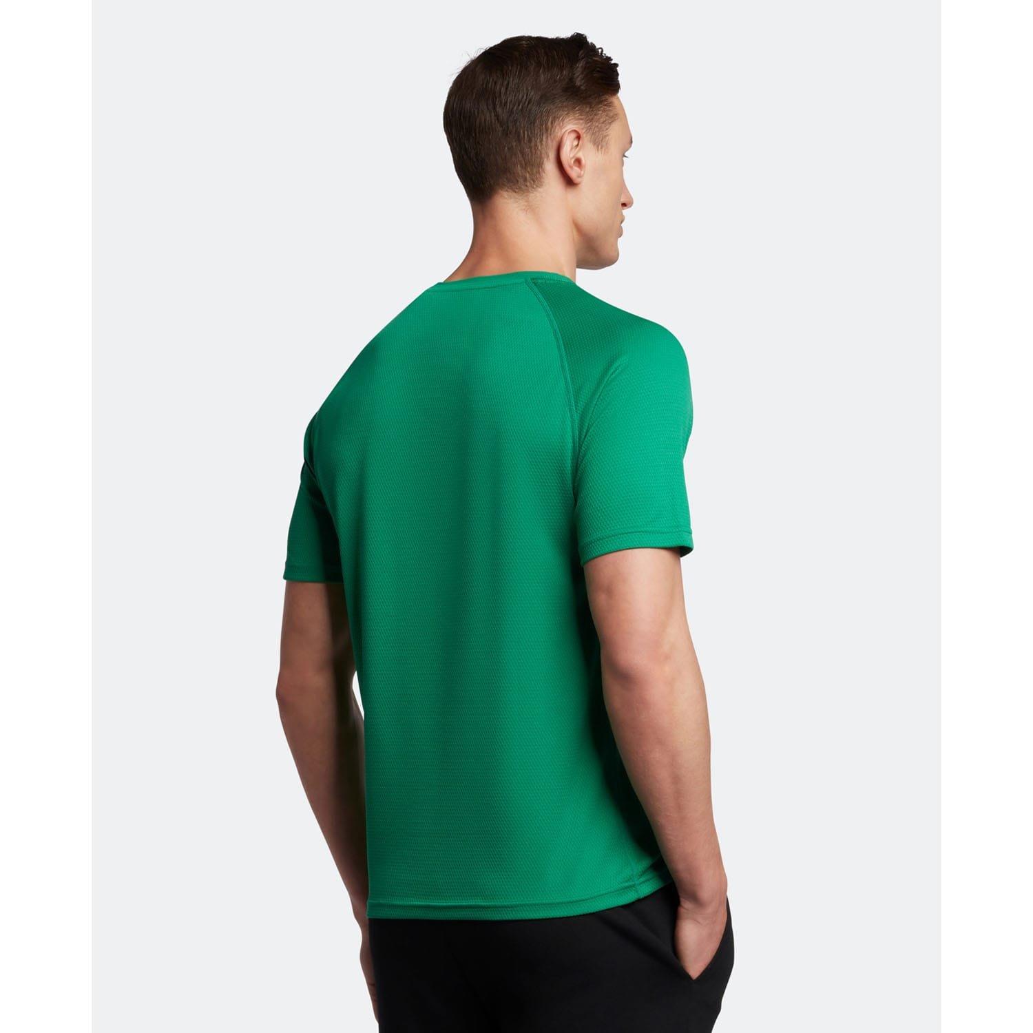 Green - Lyle and Scott - Core Raglan T-Shirt - 3