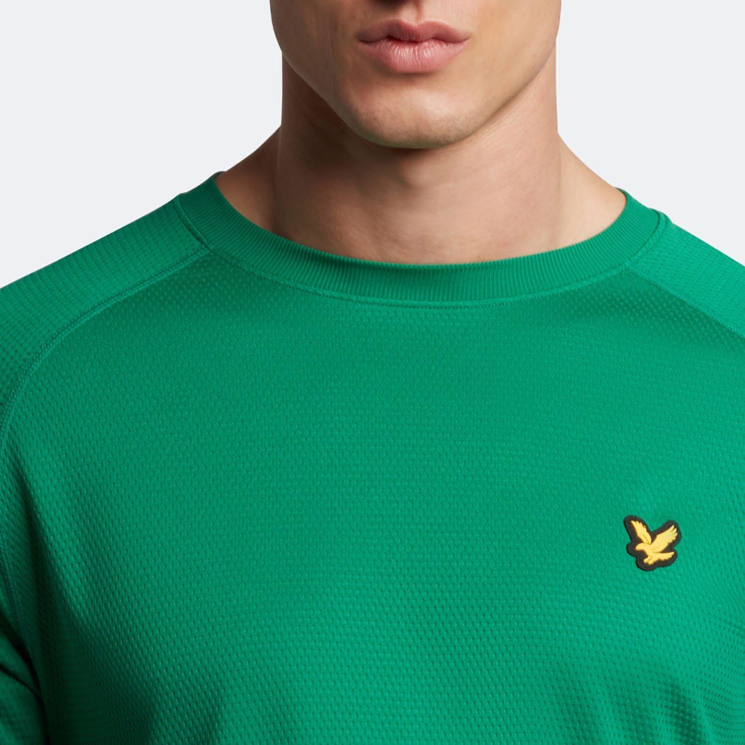Green - Lyle and Scott - Core Raglan T-Shirt - 4