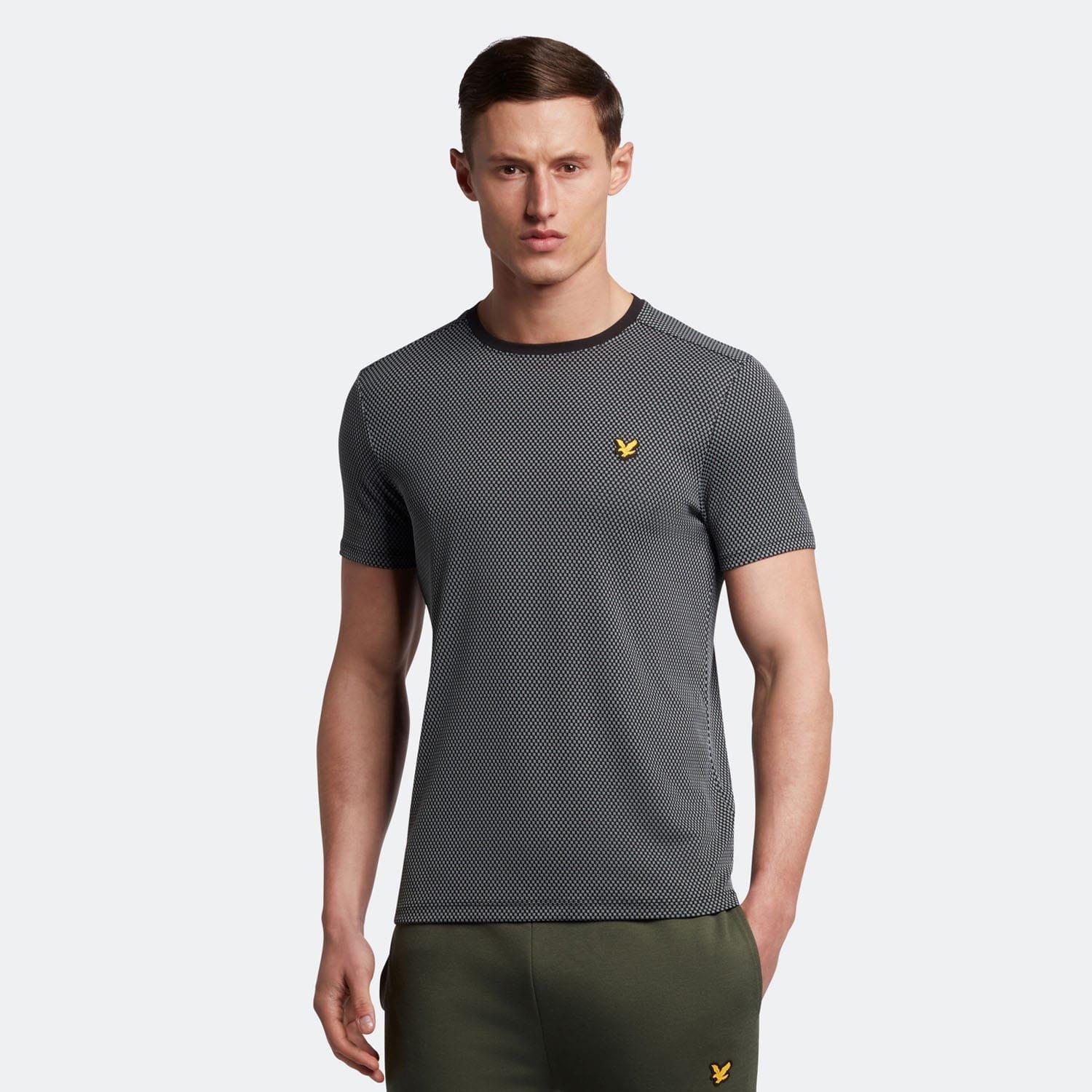 Black Grey - Lyle and Scott - Container T-Shirt - 1