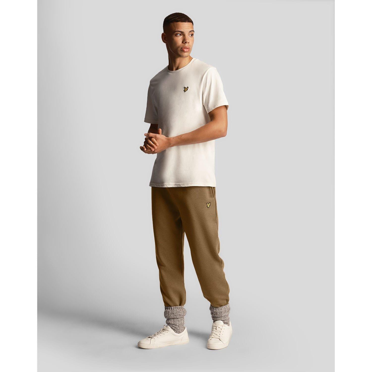 Olive - Lyle and Scott - Racked Joggers - 2