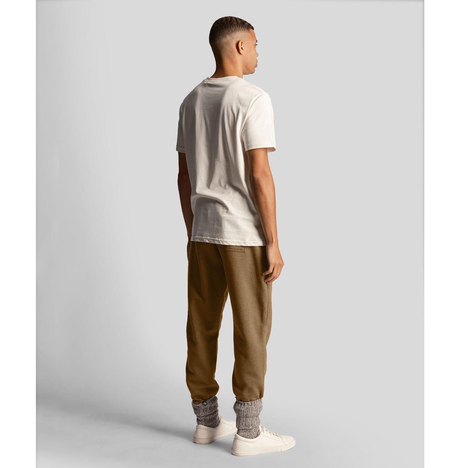 Olive - Lyle and Scott - Racked Joggers - 3