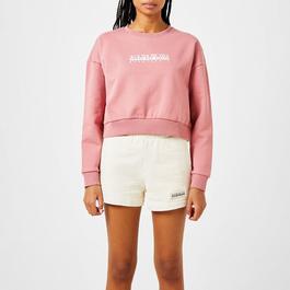 Napapijri Box Cropped Crew Sweater Womens