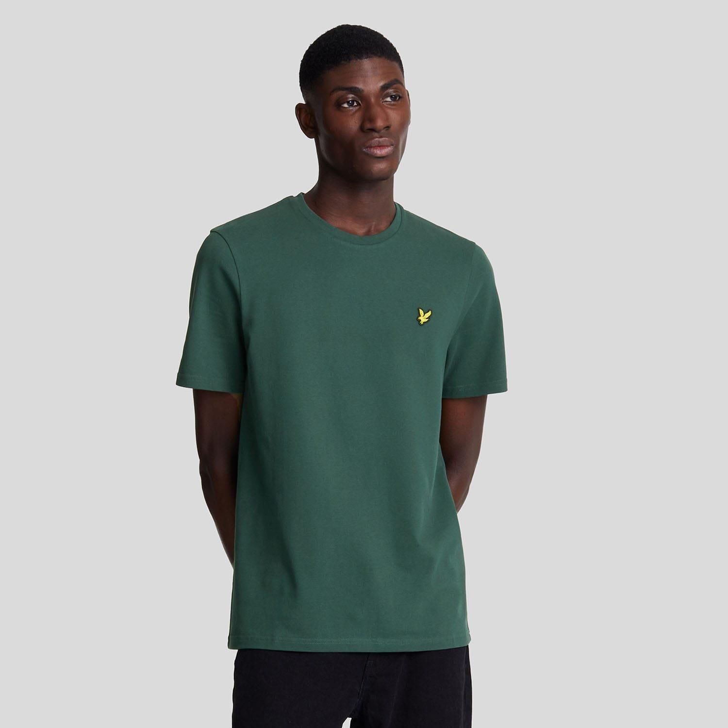 Teal - Lyle and Scott - Pique T-Shirt - 1