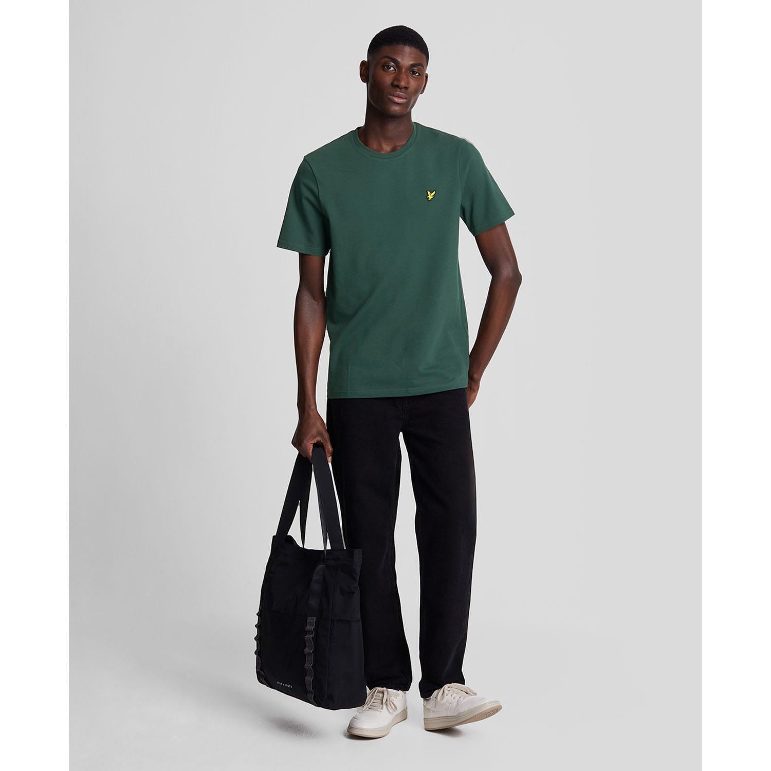 Teal - Lyle and Scott - Pique T-Shirt - 2