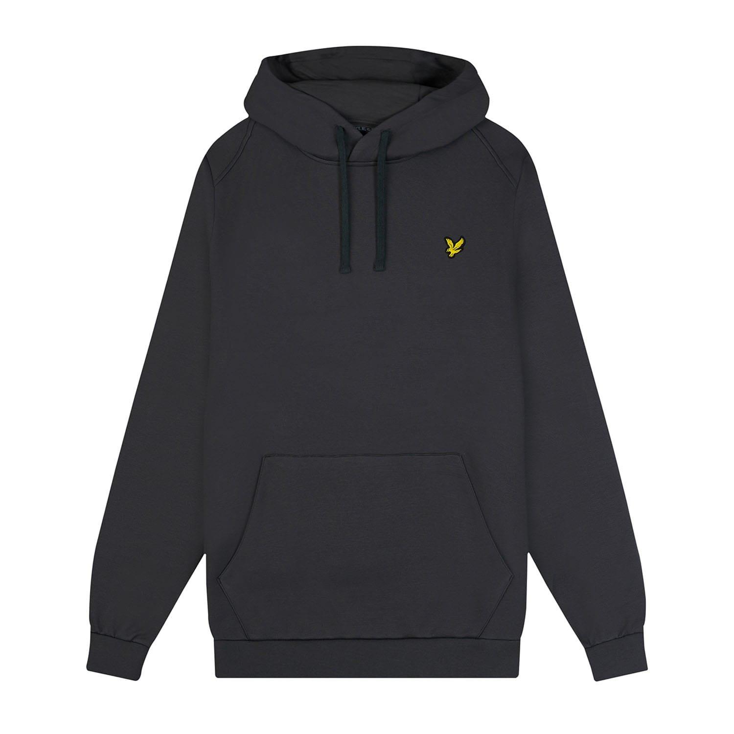 Grey - Lyle and Scott - Fly Fleece Hoodie - 5