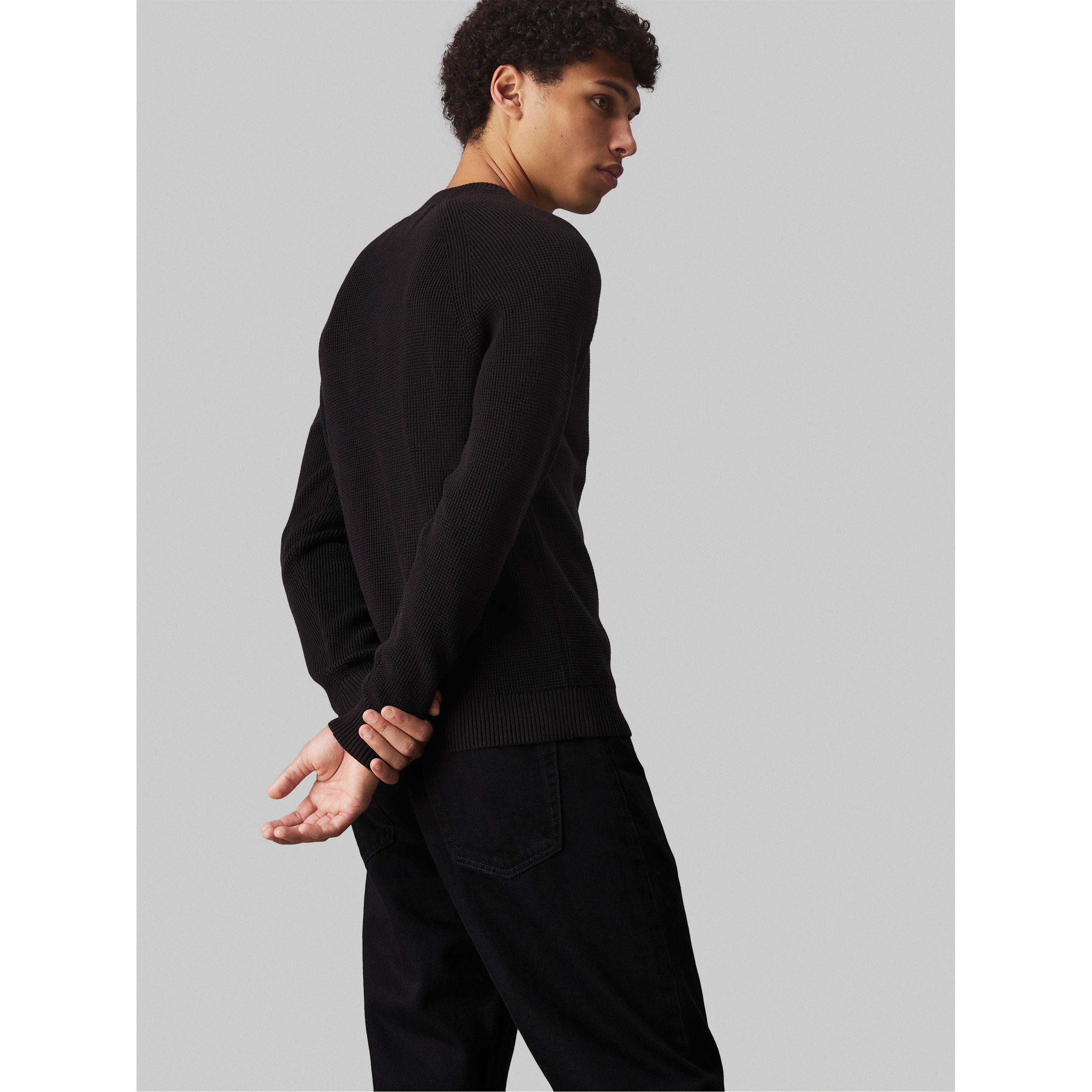 CK Black - Calvin Klein Jeans - Badge Easy Sweater - 4