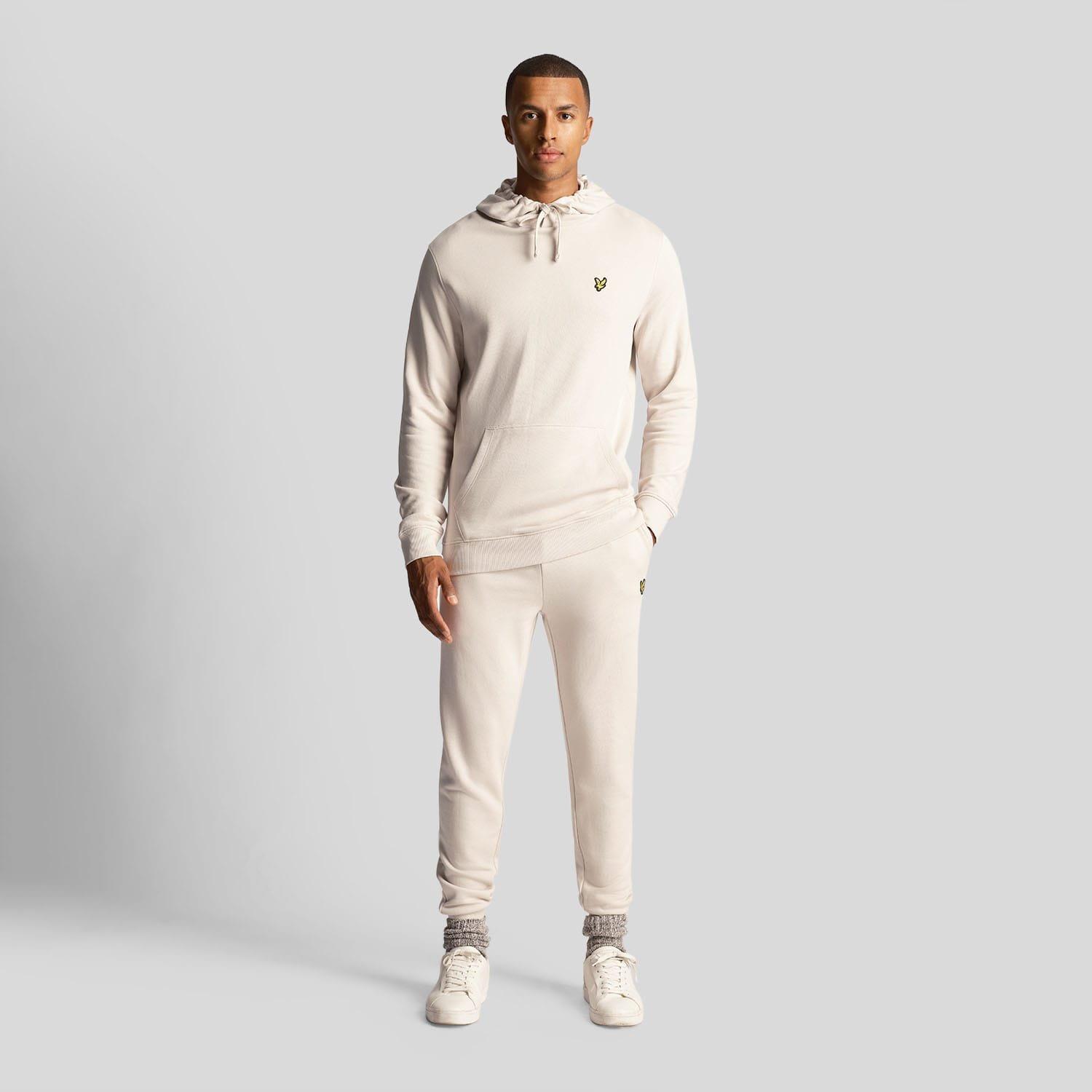 White - Lyle and Scott - Skinny Sweatpants - 1