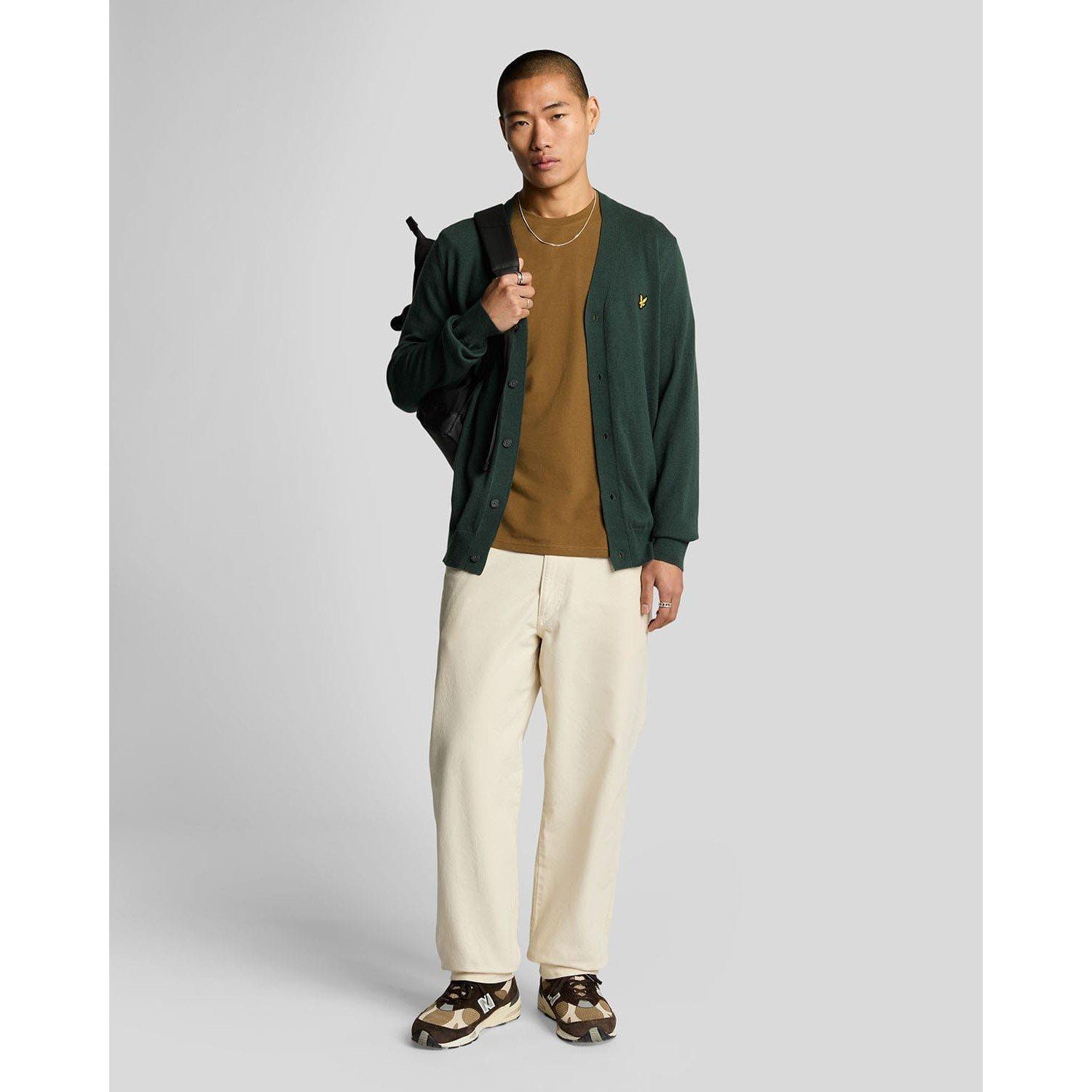 Brown - Lyle and Scott - Pique T-Shirt - 2