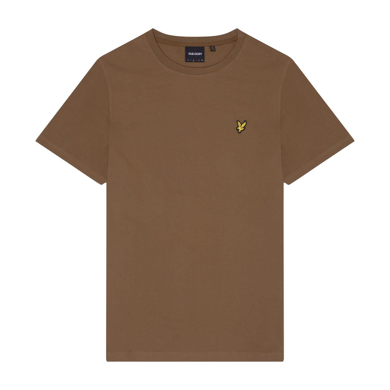 Brown - Lyle and Scott - Pique T-Shirt - 5