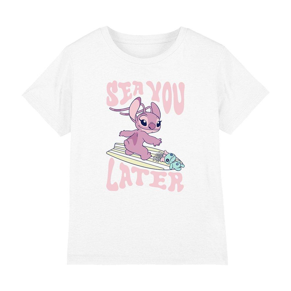 Disney Lilo&Stitch Angel Sea You Later Surf Girls T-Shirt