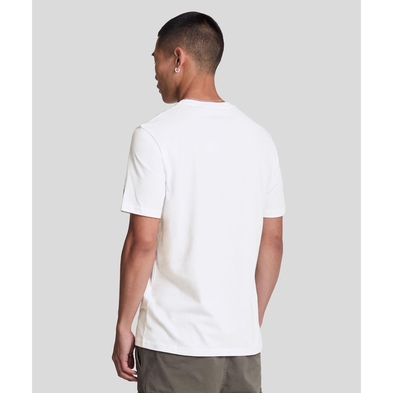 White - Lyle and Scott - Anatomy Of Type Graphic T-Shirt - 2