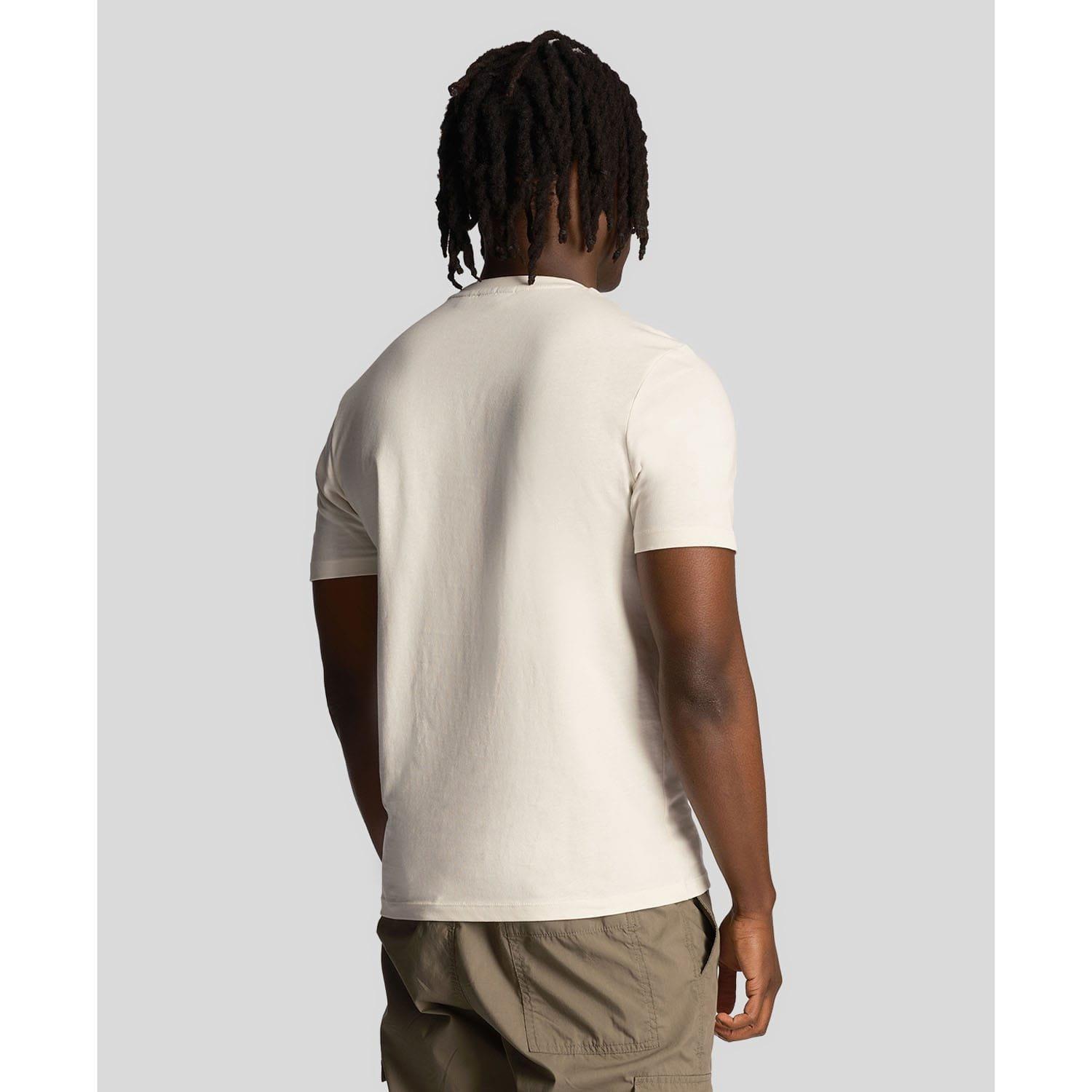 White - Lyle and Scott - Club Emblem T-Shirt - 3