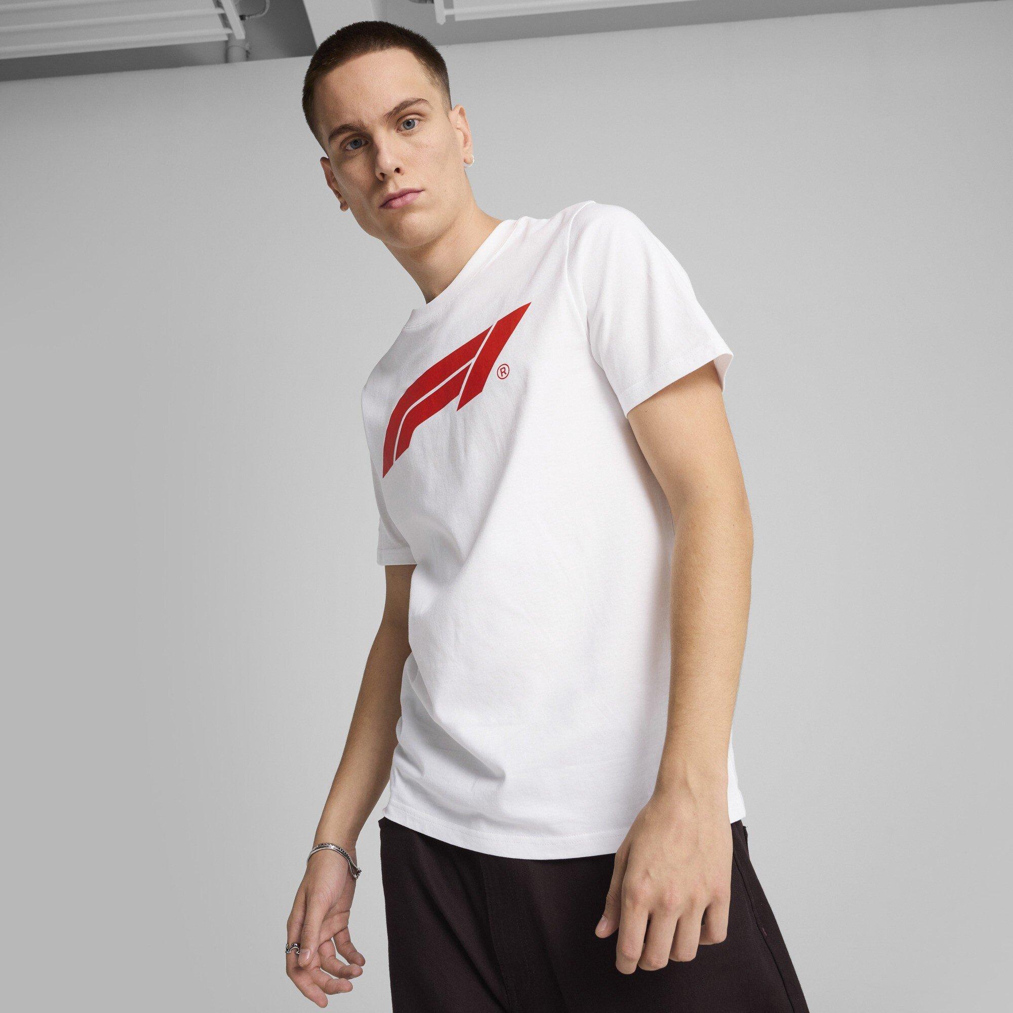PUMA Weiß - Puma - Puma F1 ESS Logo Tee 71 - 3