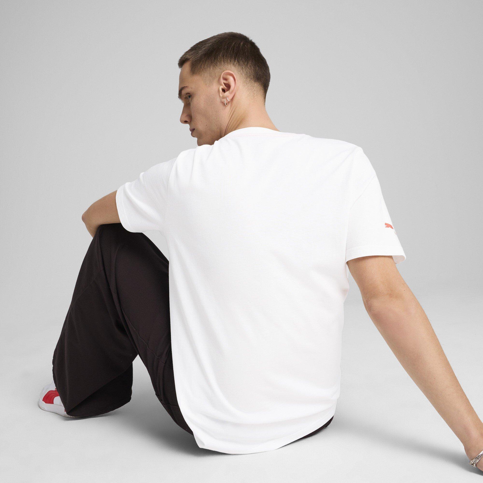 PUMA Weiß - Puma - Puma F1 ESS Logo Tee 71 - 4