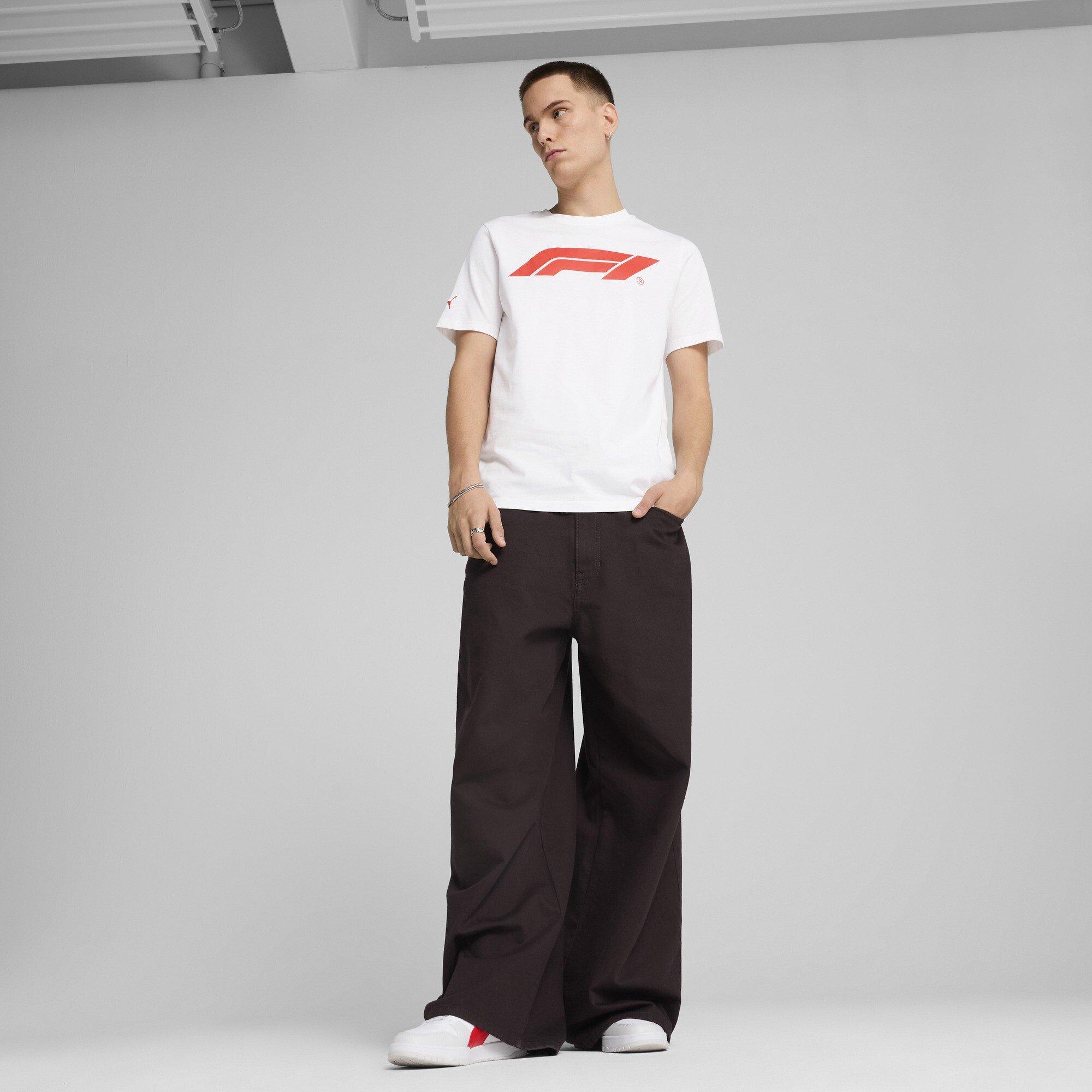 PUMA Weiß - Puma - Puma F1 ESS Logo Tee 71 - 5