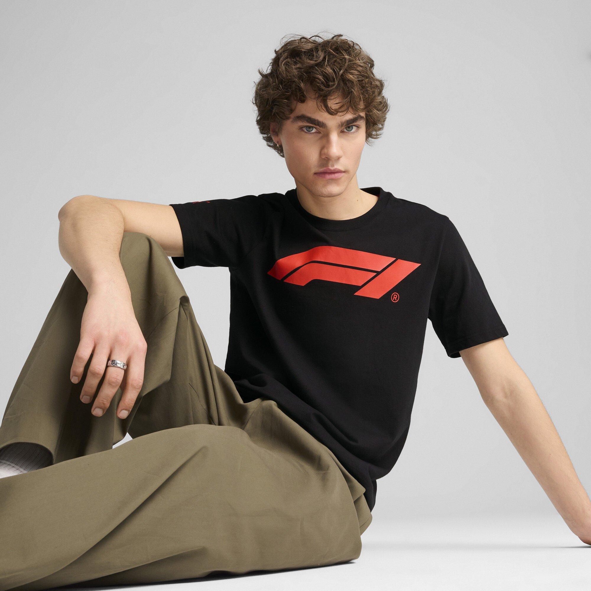 PUMA Black - Puma - Puma F1 ESS Logo Tee 71 - 3