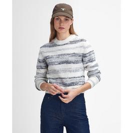 Barbour Anya Striped Crew Neck Jumper