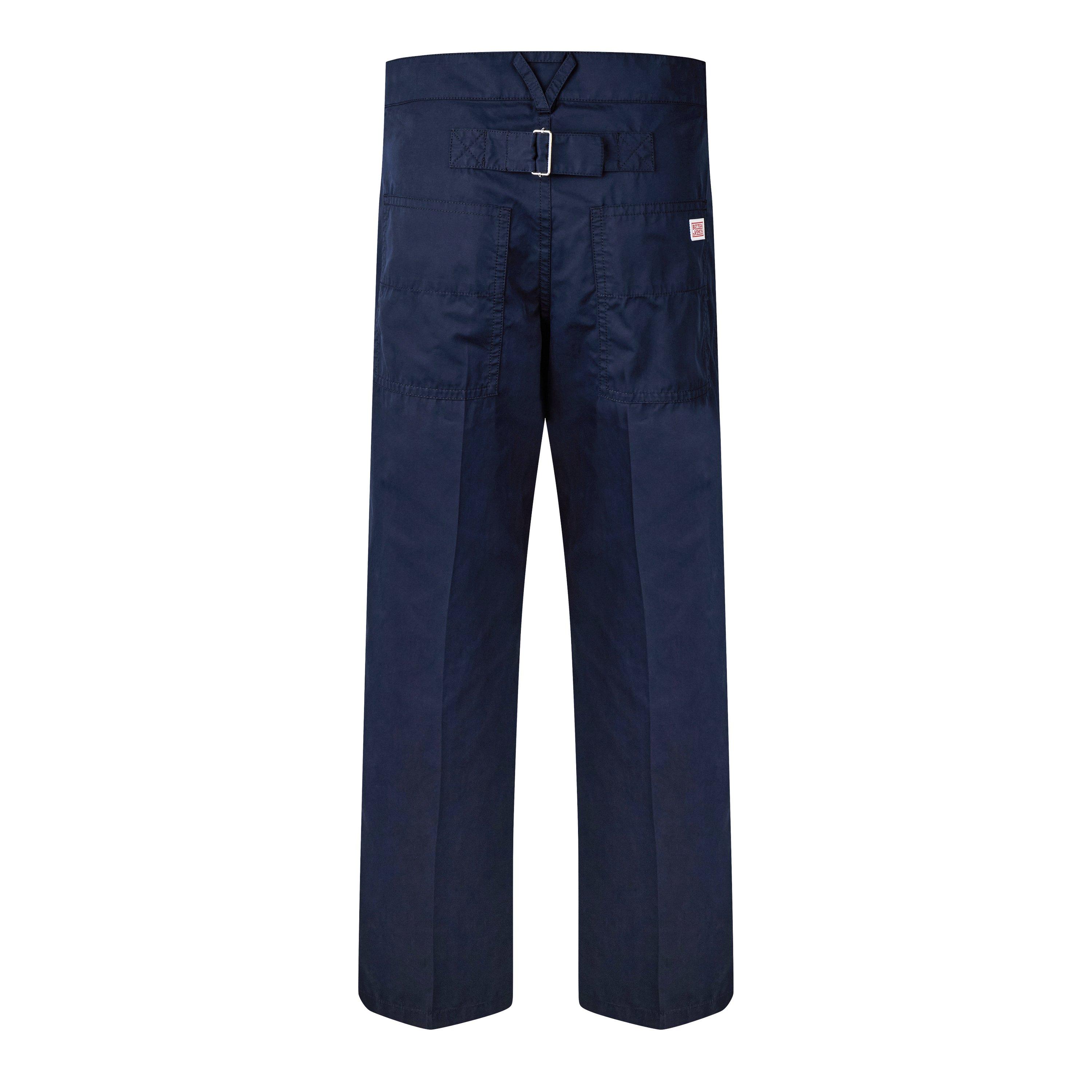 Blue - Bottega Veneta - Light Cotton Twill Cargo Trousers - 2