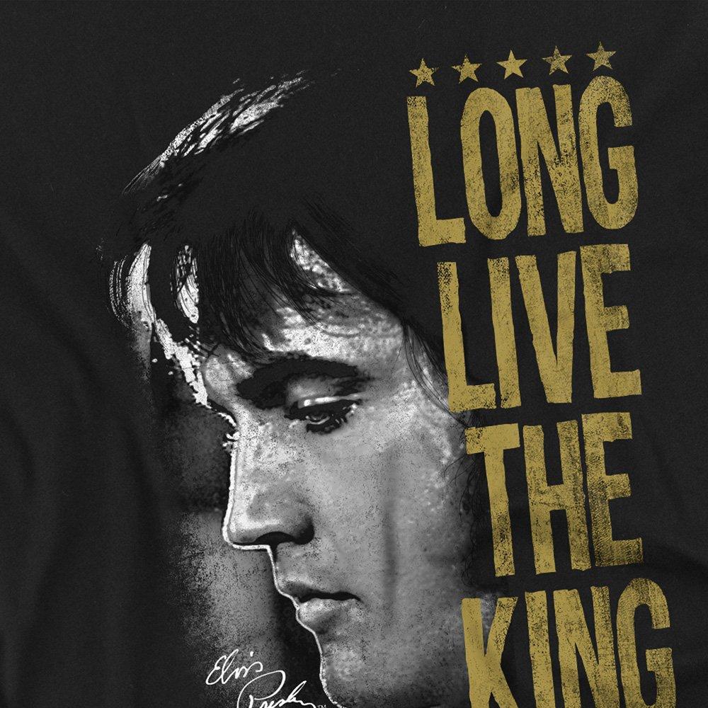 Black - Elvis Presley - Long Live The King Kids T-Shirt Black - 2