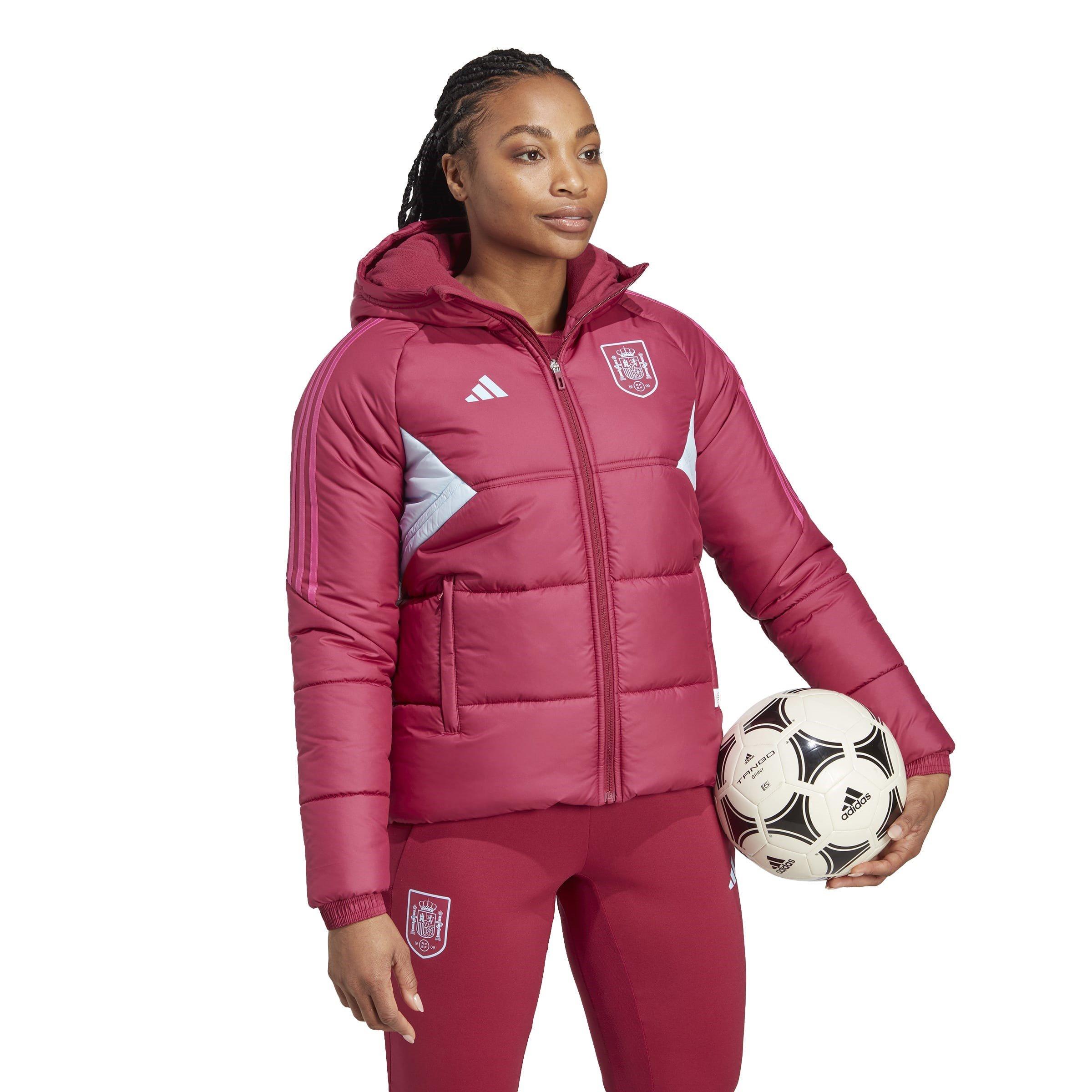 Mystery Ruby - adidas - Spain Water-Repellent Long Sleeve Hooded Anorak - 4