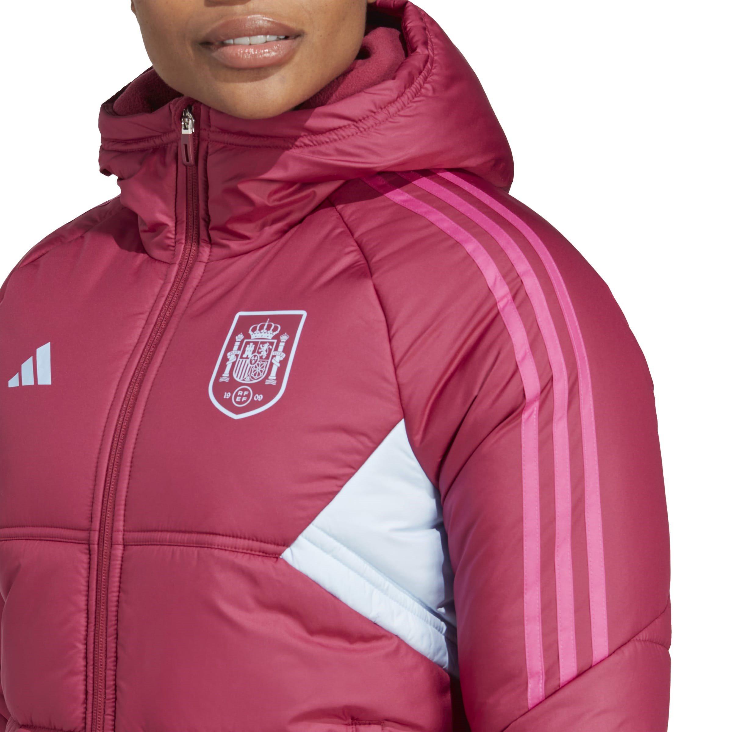 Mystery Ruby - adidas - Spain Water-Repellent Long Sleeve Hooded Anorak - 5