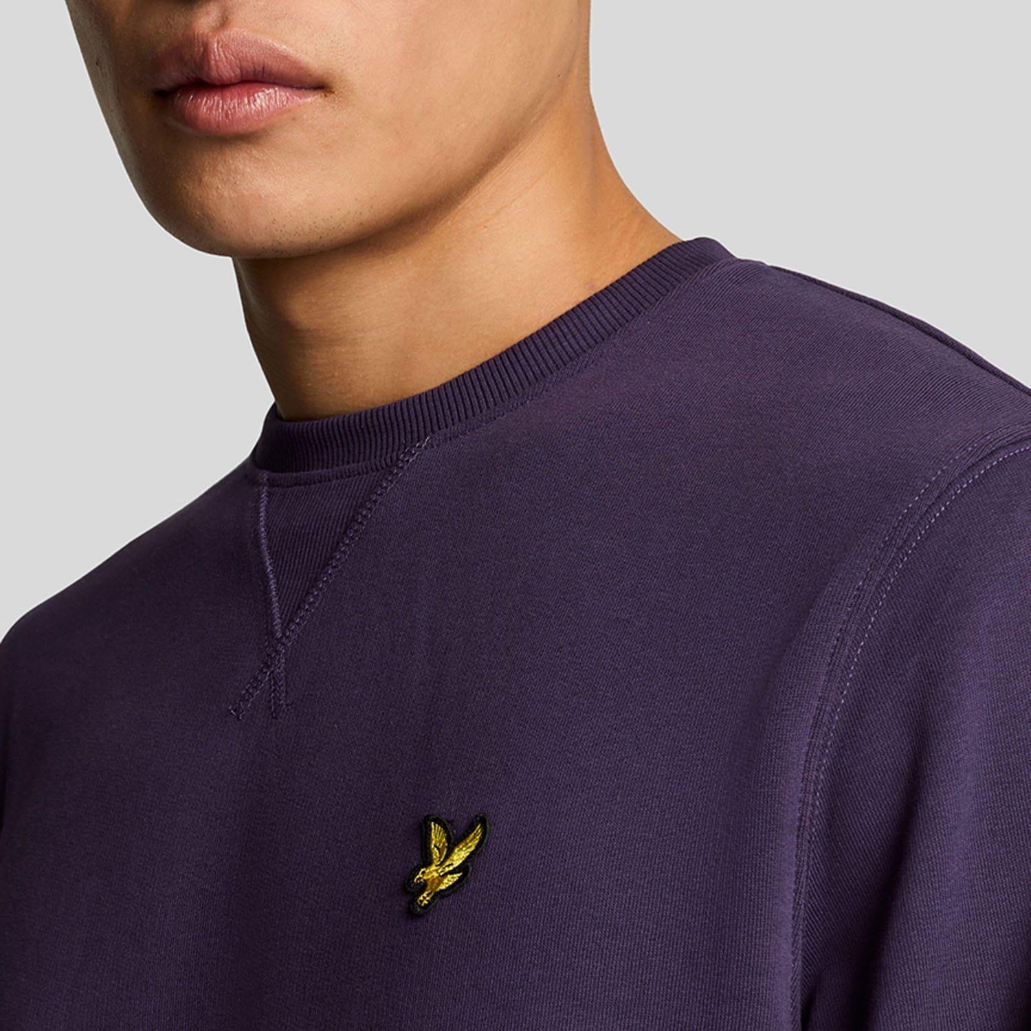 Purple - Lyle and Scott - Crewneck Sweatshirt - 4