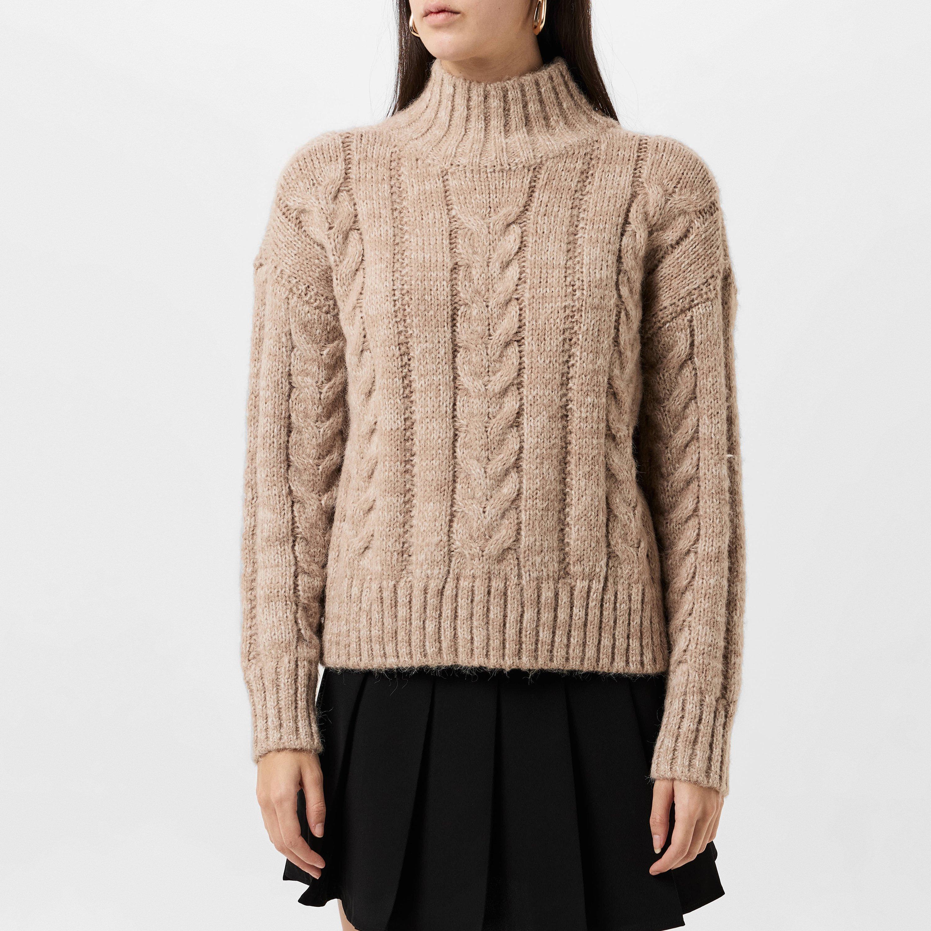 Visone argentato - Vero Moda - Women's Grace Crew Neck Jumper - 3