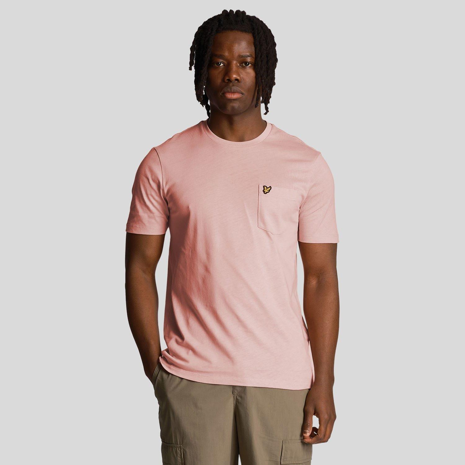 Pink - Lyle and Scott - Pocket T-Shirt - 1