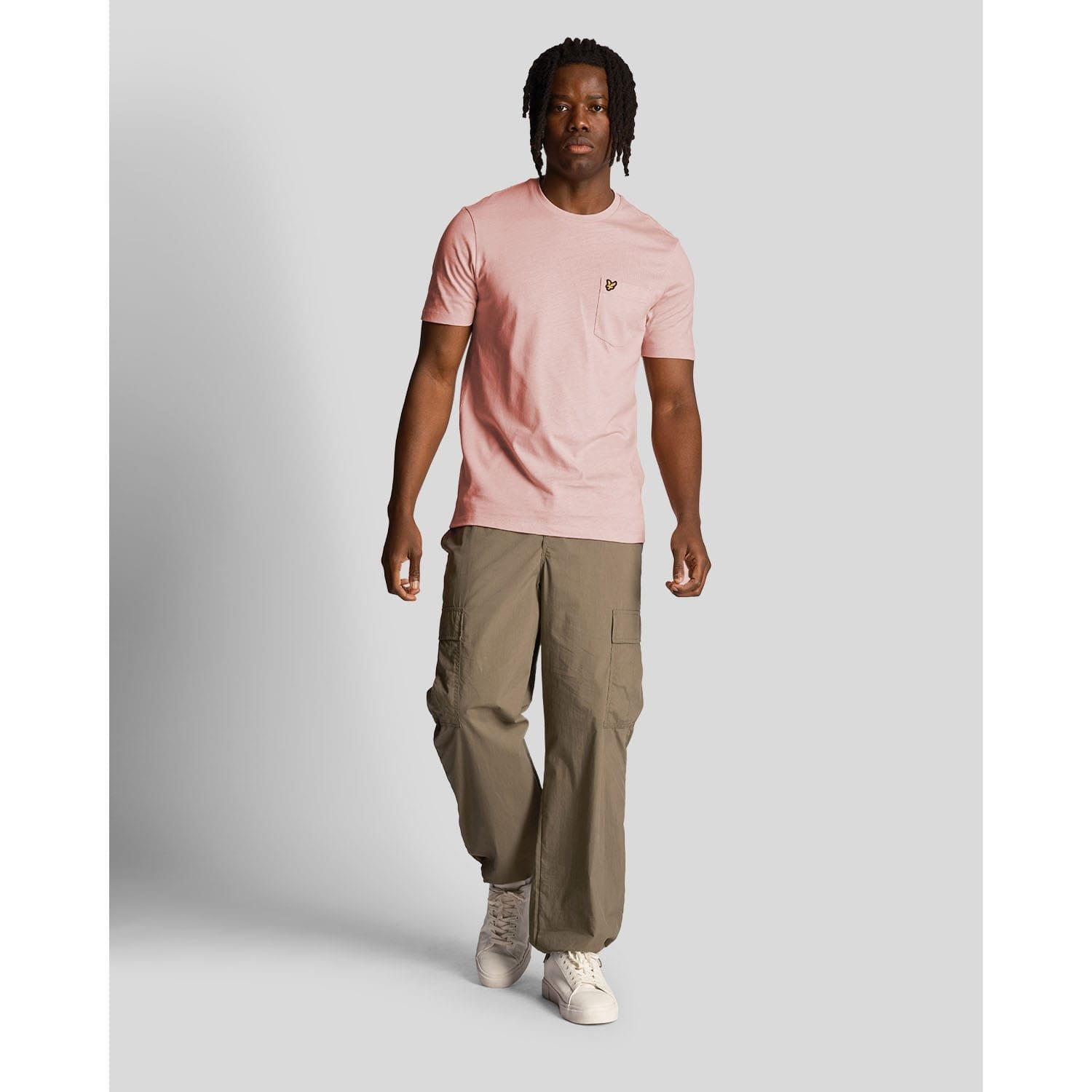 Pink - Lyle and Scott - Pocket T-Shirt - 2