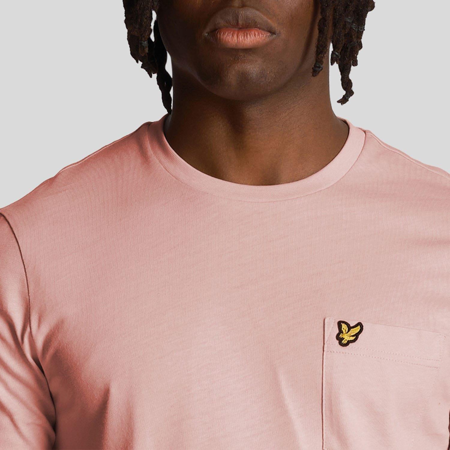 Pink - Lyle and Scott - Pocket T-Shirt - 4