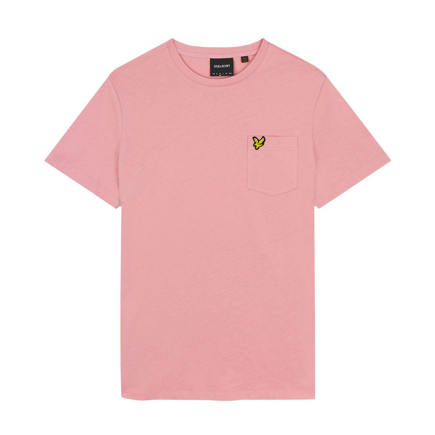 Pink - Lyle and Scott - Pocket T-Shirt - 5