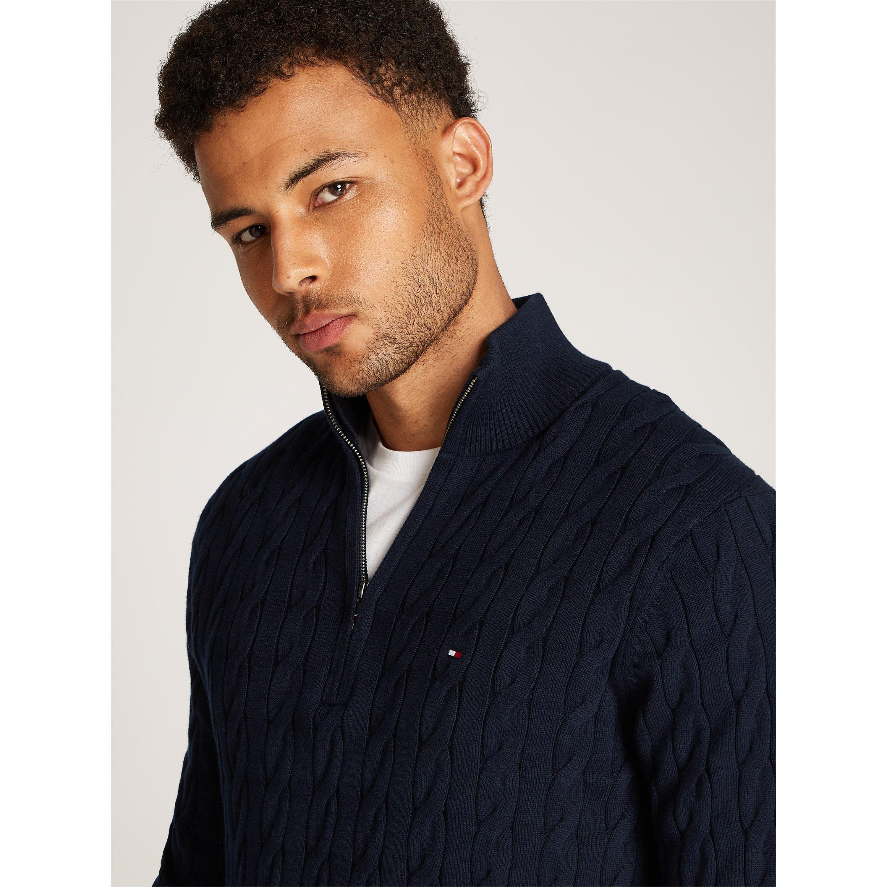 Desert Sky - Tommy Hilfiger - Half-zip sweater - 2