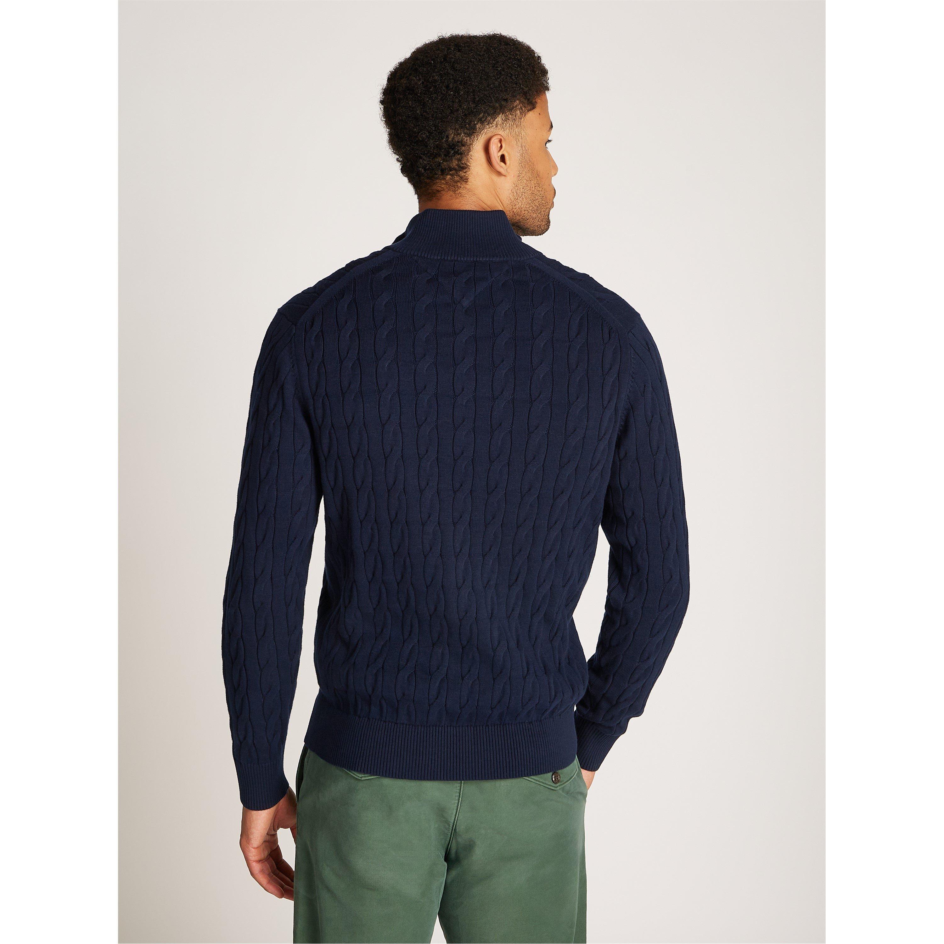 Desert Sky - Tommy Hilfiger - Half-zip sweater - 4