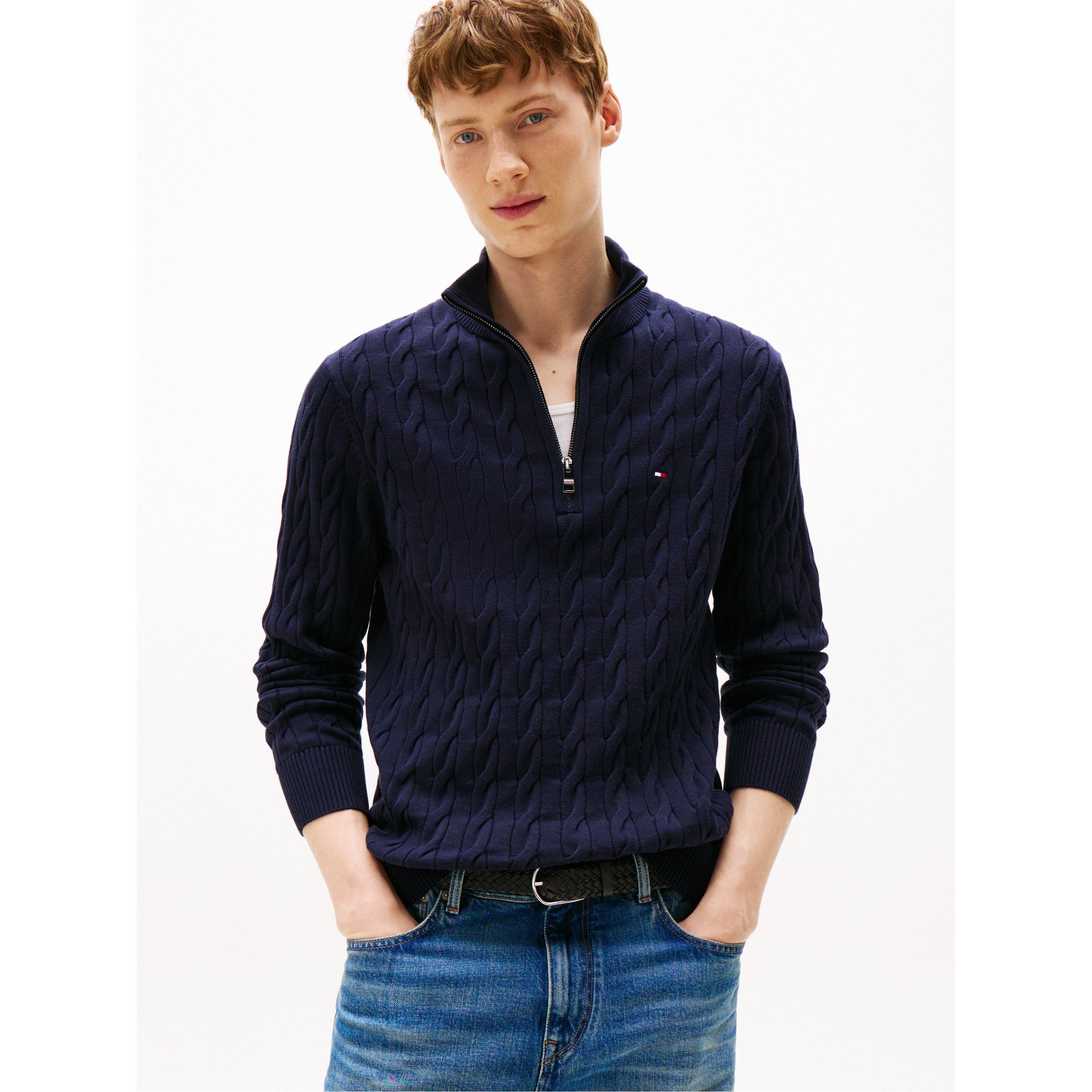 Desert Sky DW5 - Tommy Hilfiger - Half-zip sweater - 2