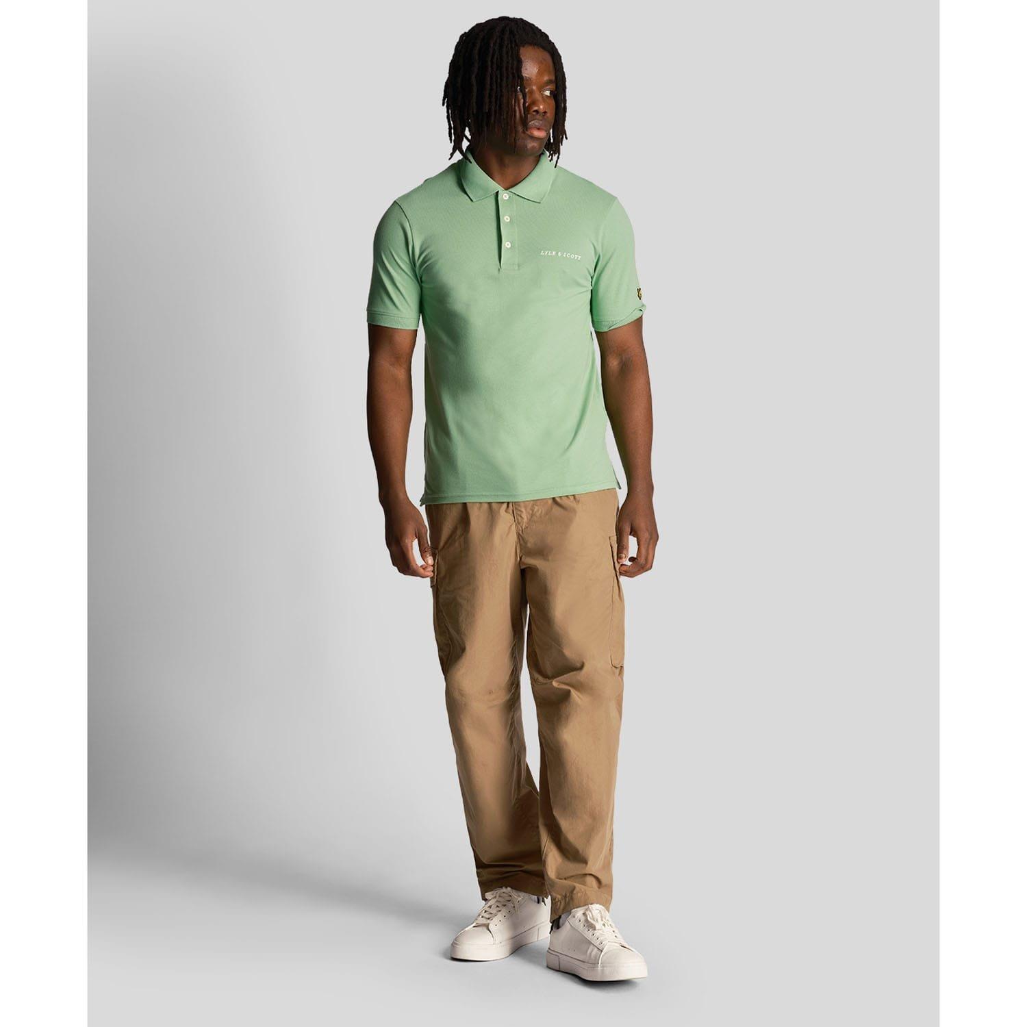 Green - Lyle and Scott - Embroidered Polo Shirt - 2