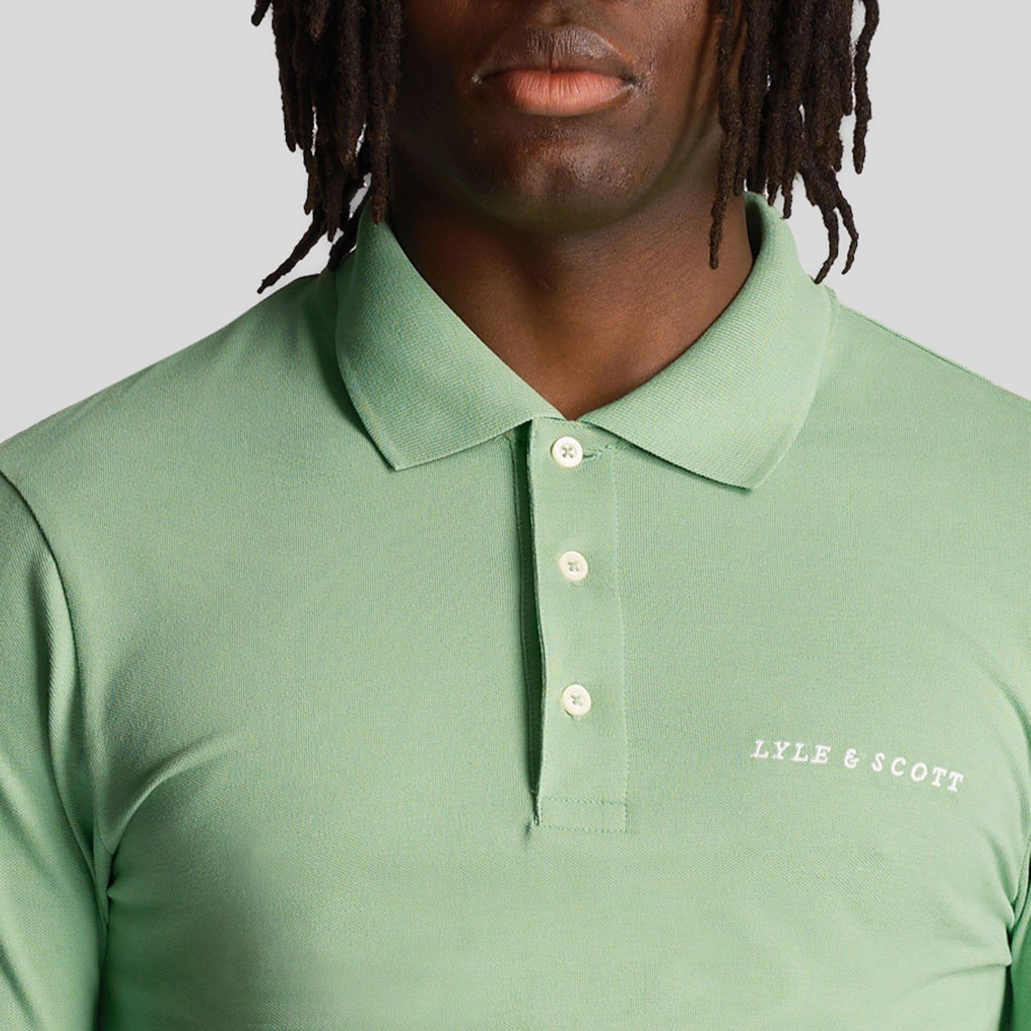 Green - Lyle and Scott - Embroidered Polo Shirt - 4