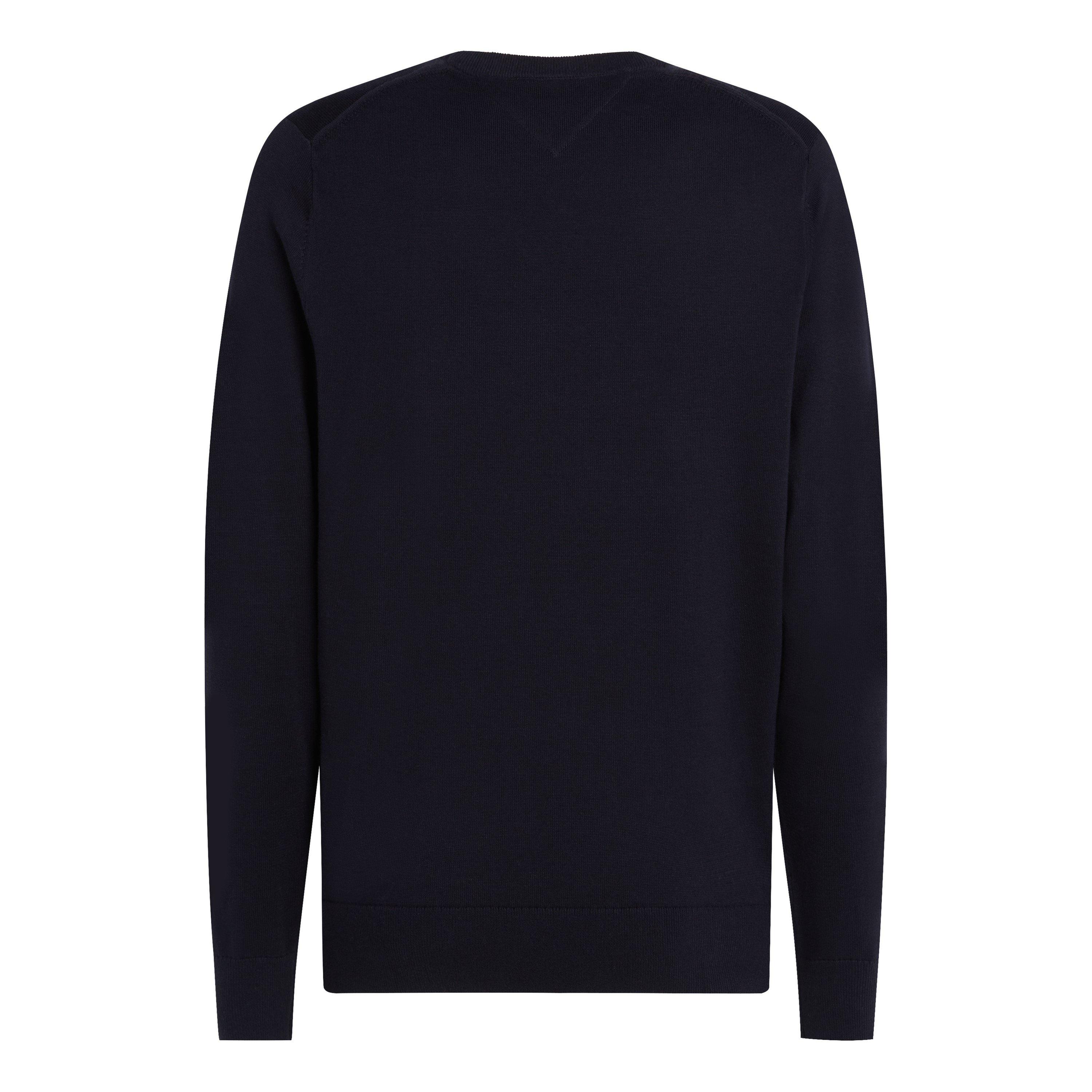 Desert Sky - Tommy Hilfiger - Essential Cotton Crew Neck Pullover sweater - 7