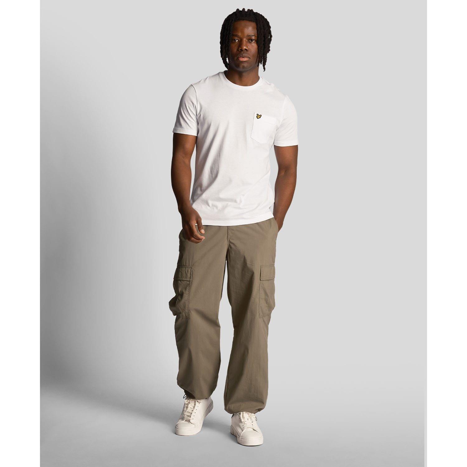 White - Lyle and Scott - Pocket T-Shirt - 2