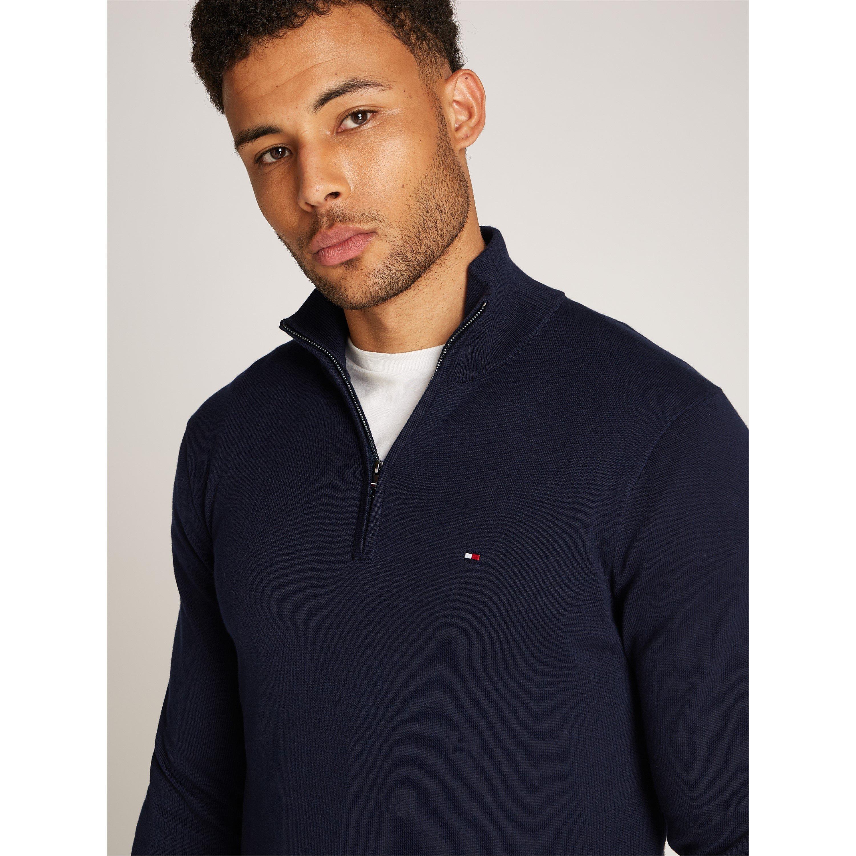 Desert Sky - Tommy Hilfiger - Half-zip sweater - 5